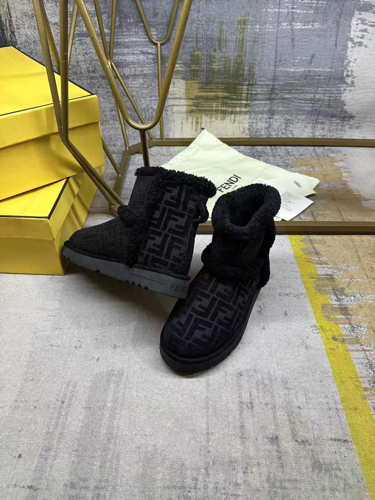 Cheap Fendi Boots For Women in 234454, $110 USD- [IB234454] - Replica Fendi Boots For Women