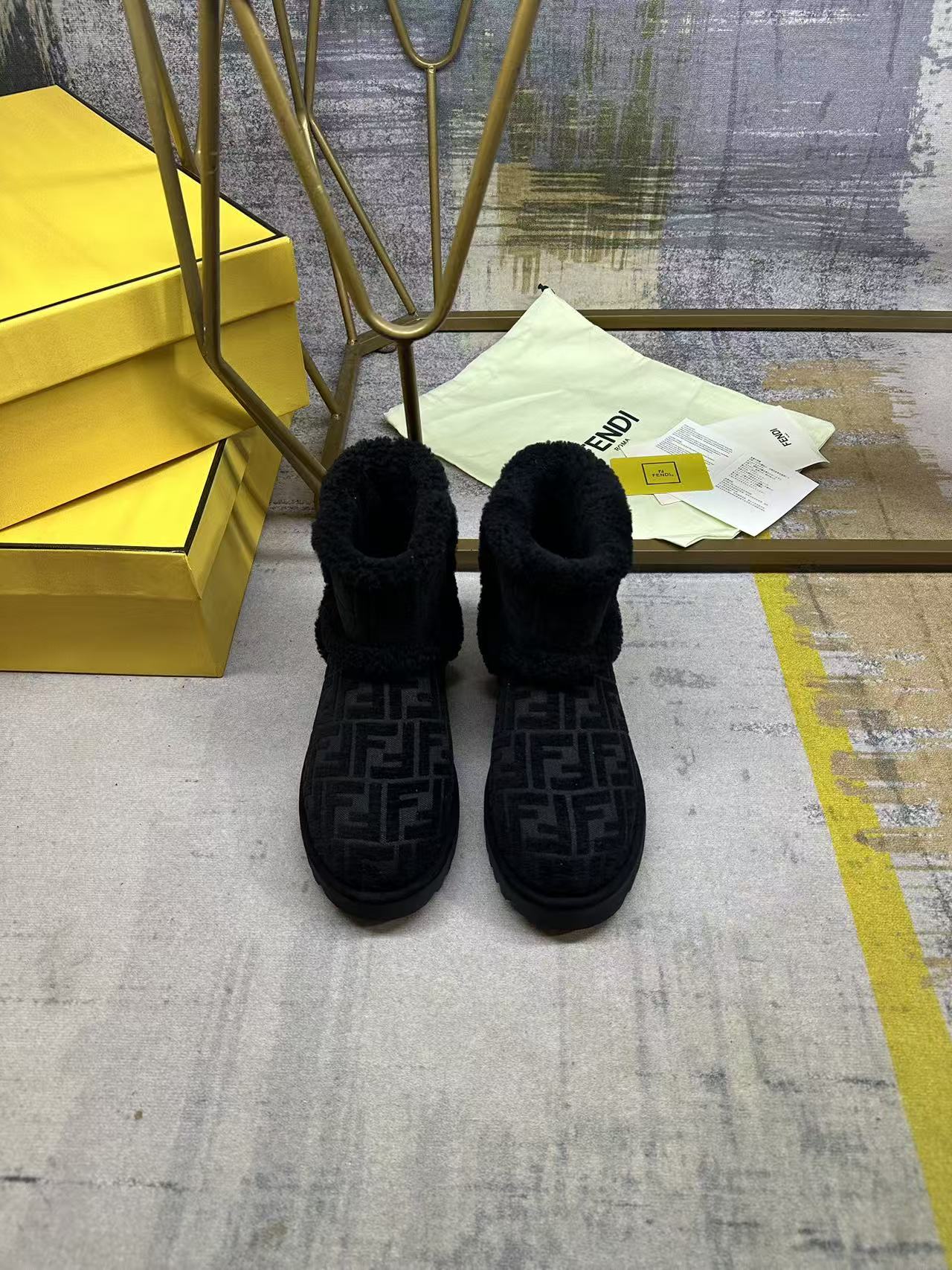 Cheap Fendi Boots For Women in 234454, $110 USD- [IB234454] - Replica Fendi Boots For Women