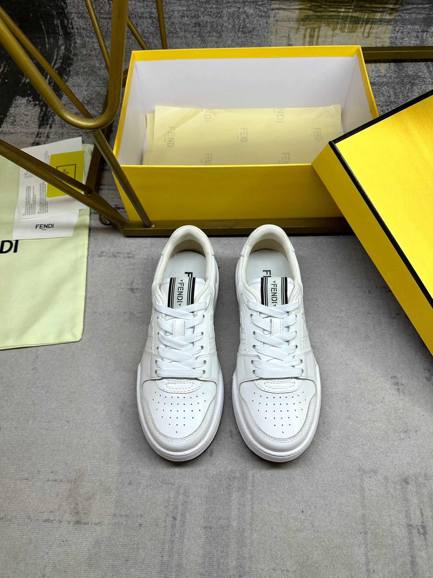 Cheap Fendi Sneakers For Women in 234456, $80 USD- [IB234456] - Replica Fendi Sneakers For Women