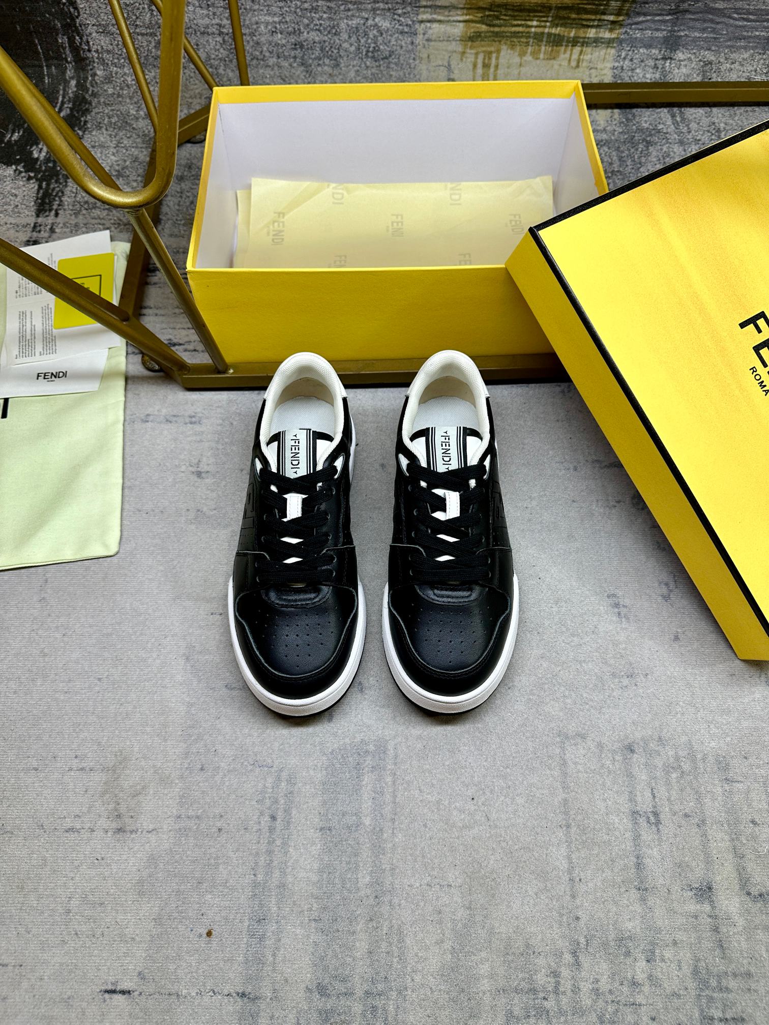 Cheap Fendi Sneakers For Women in 234457, $80 USD- [IB234457] - Replica Fendi Sneakers For Women