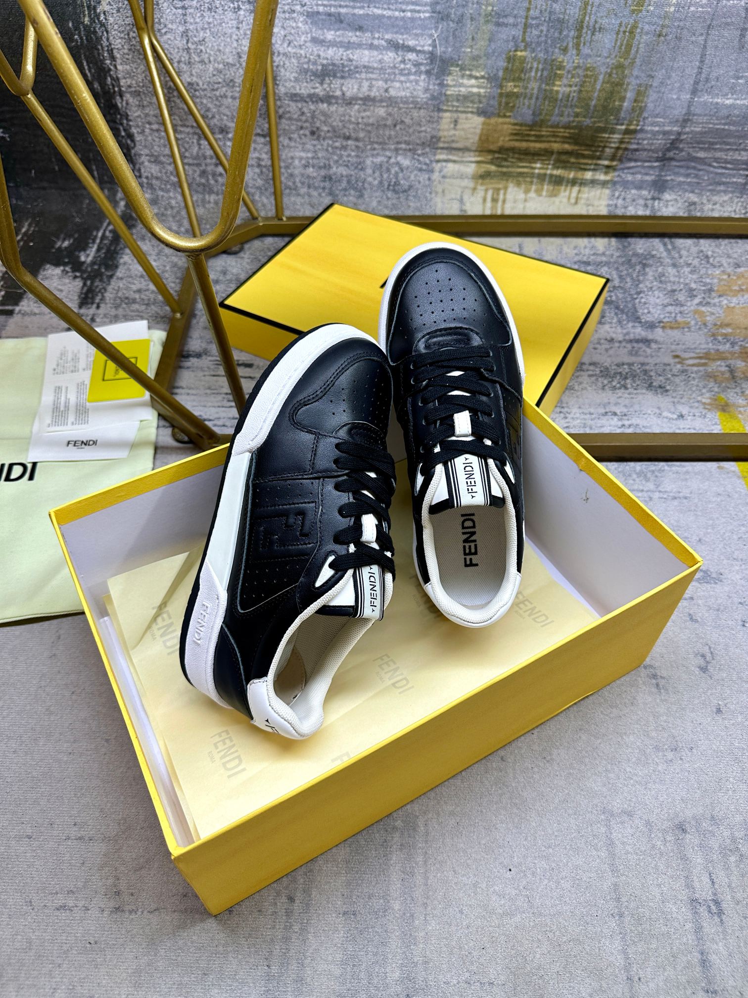 Cheap Fendi Sneakers For Women in 234457, $80 USD- [IB234457] - Replica Fendi Sneakers For Women