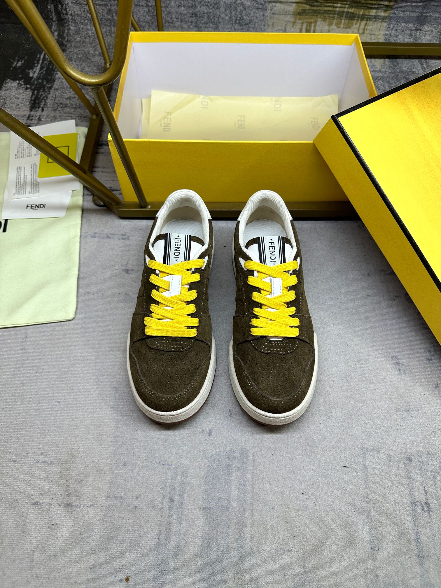 Cheap Fendi Sneakers For Women in 234458, $80 USD- [IB234458] - Replica Fendi Sneakers For Women