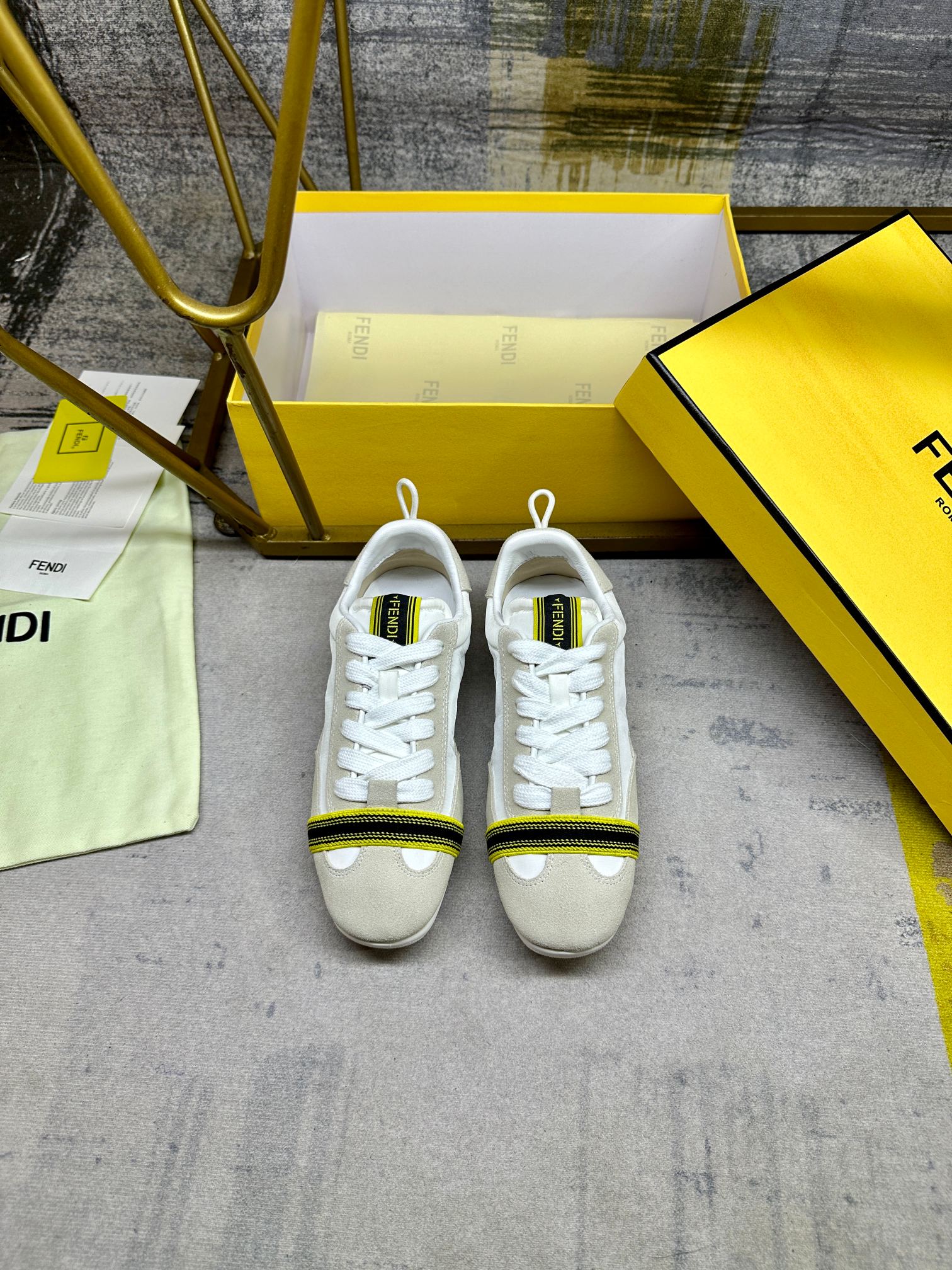 Cheap Fendi Sneakers For Women in 234461, $80 USD- [IB234461] - Replica Fendi Sneakers For Women