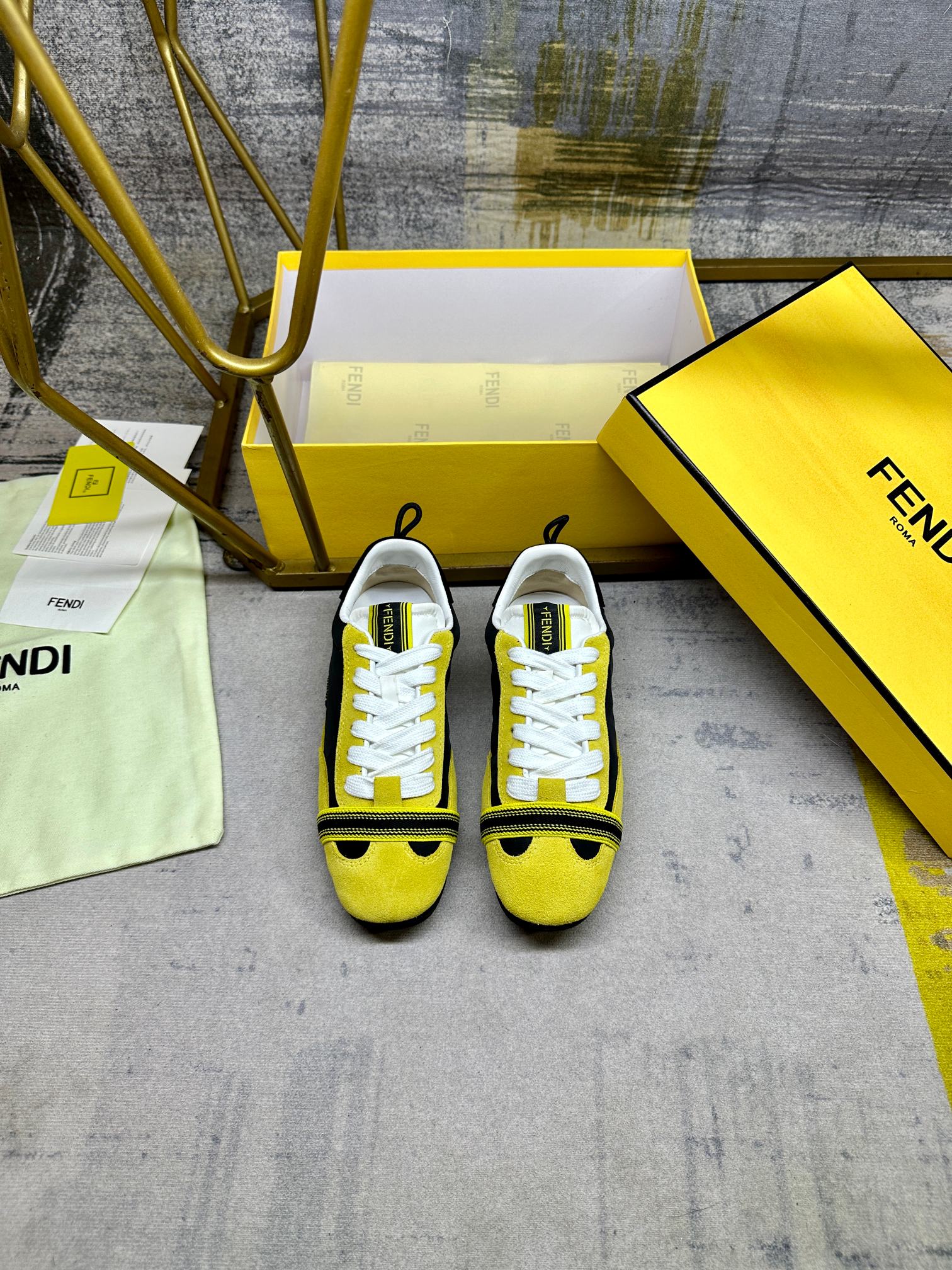 Cheap Fendi Sneakers For Women in 234462, $80 USD- [IB234462] - Replica Fendi Sneakers For Women