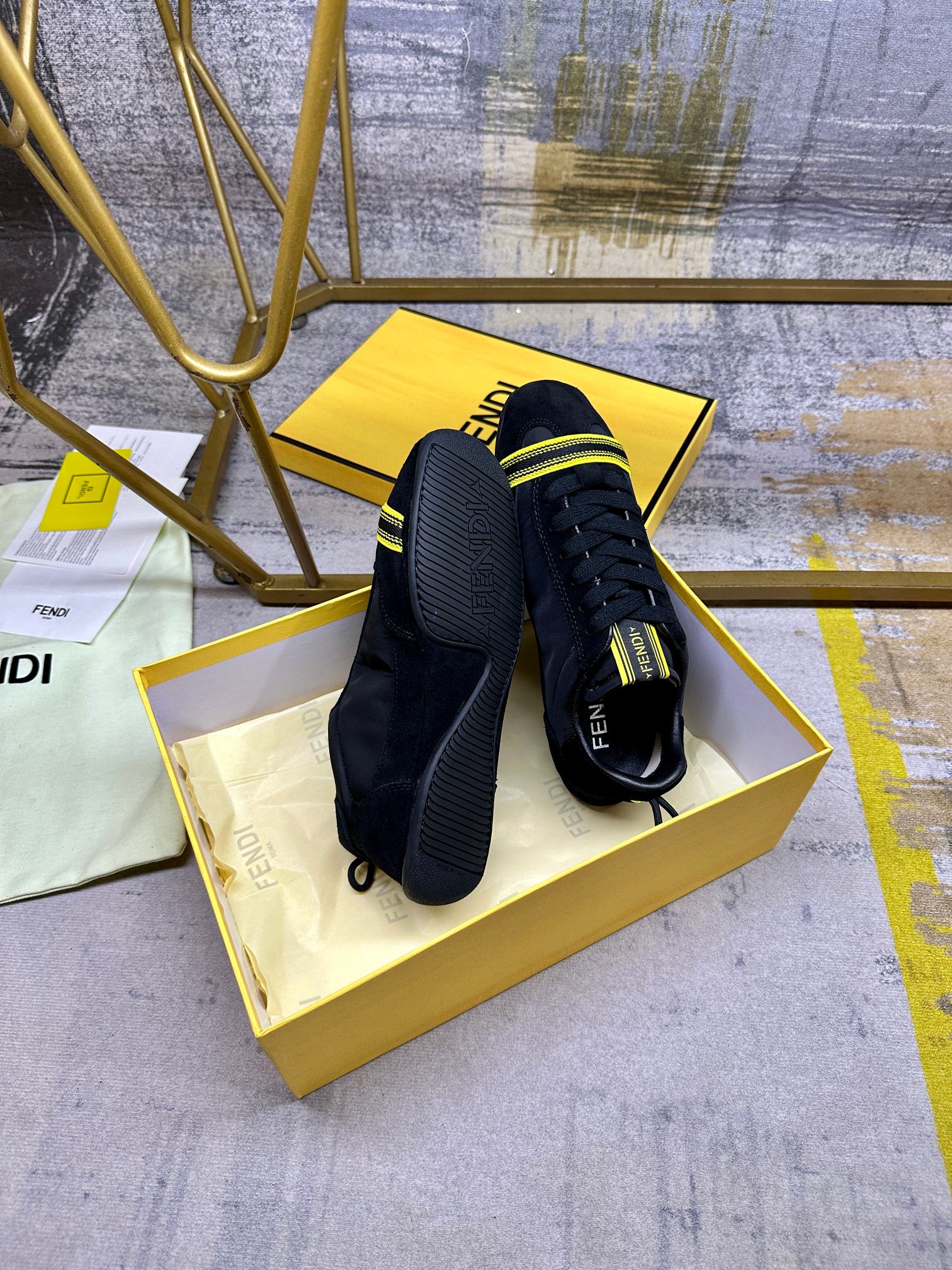 Cheap Fendi Sneakers For Women in 234463, $80 USD- [IB234463] - Replica Fendi Sneakers For Women