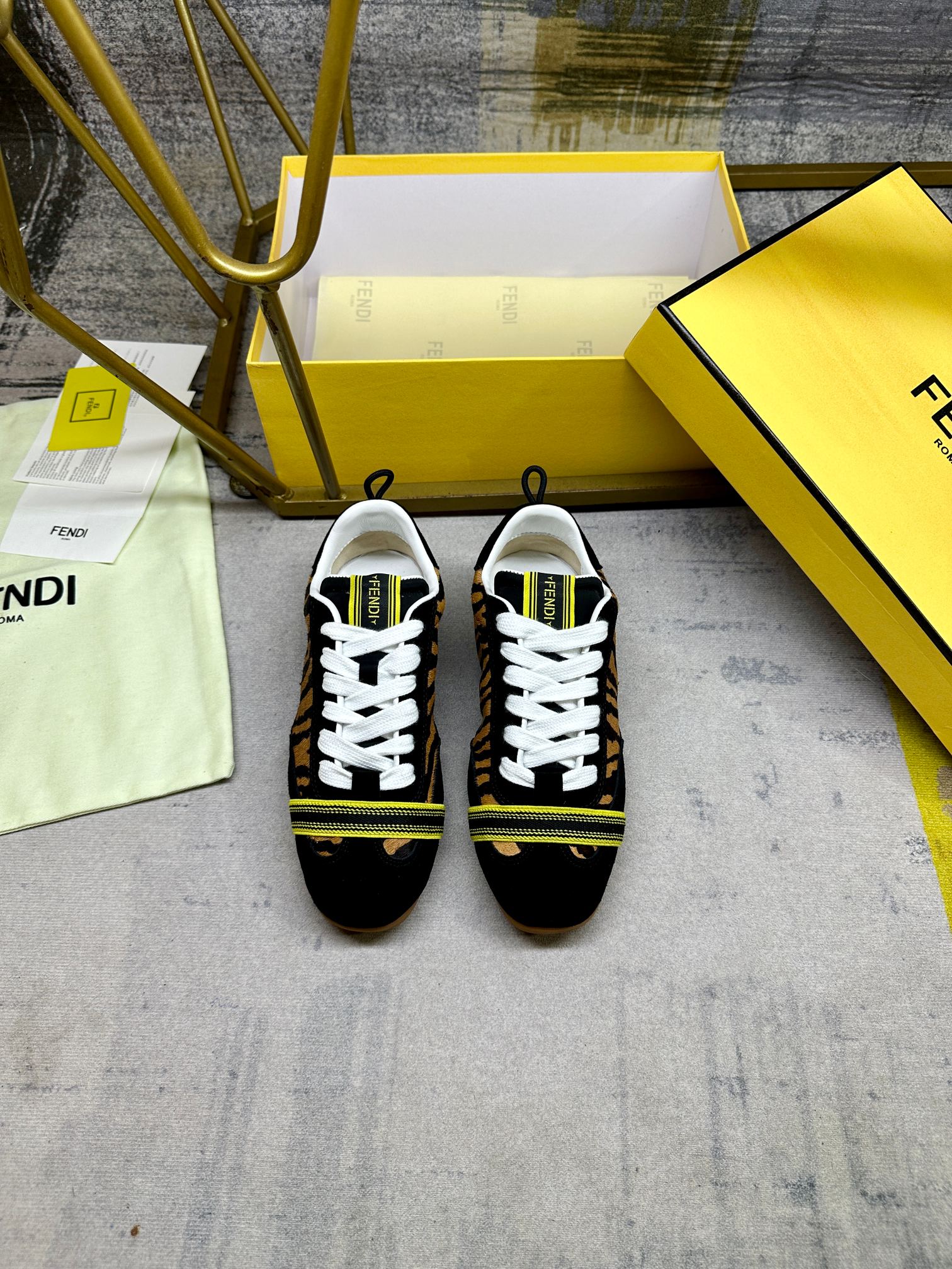 Cheap Fendi Sneakers For Women in 234464, $80 USD- [IB234464] - Replica Fendi Sneakers For Women