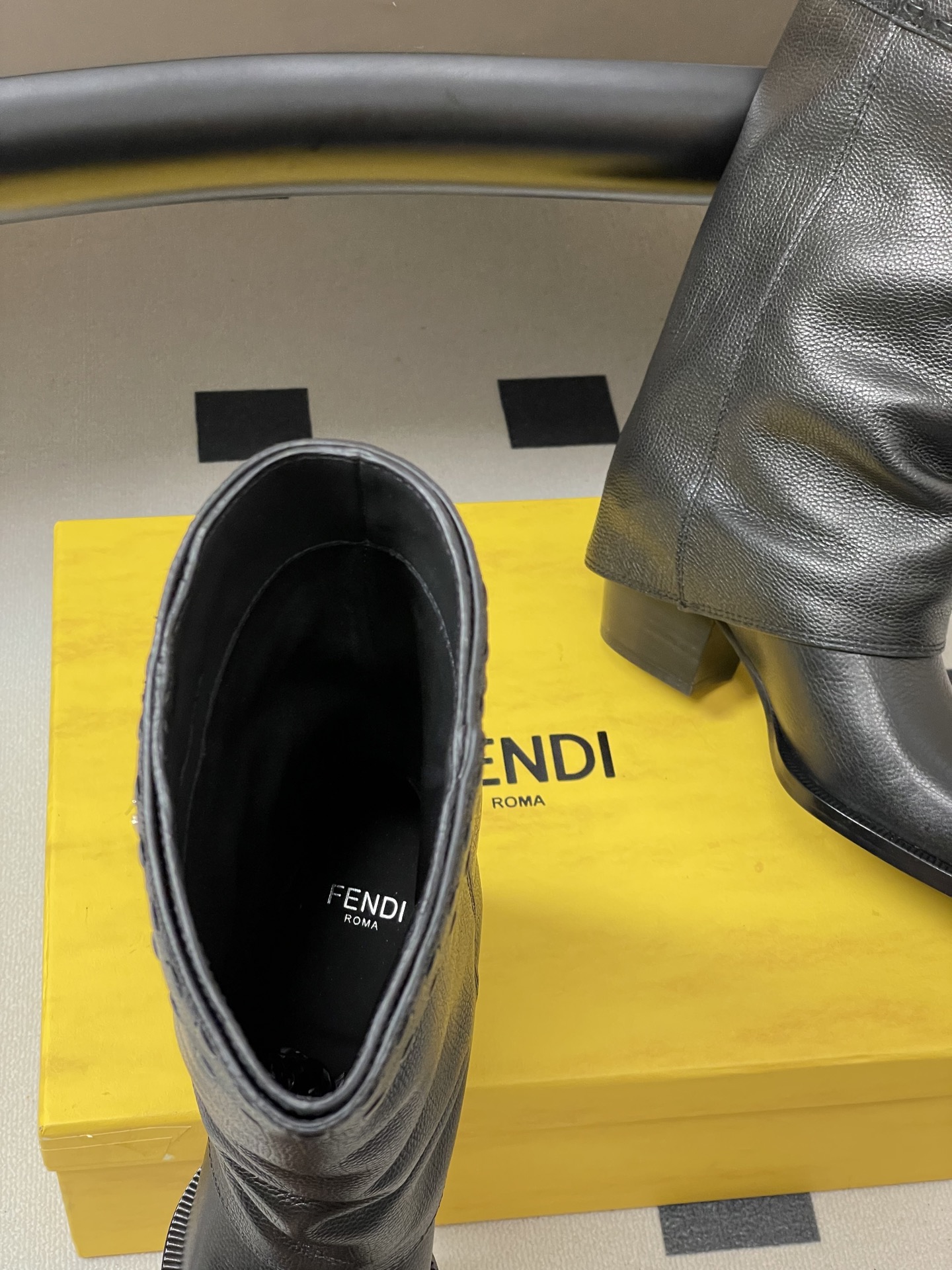 Cheap Fendi Boots For Women in 234466, $155 USD- [IB234466] - Replica Fendi Boots For Women