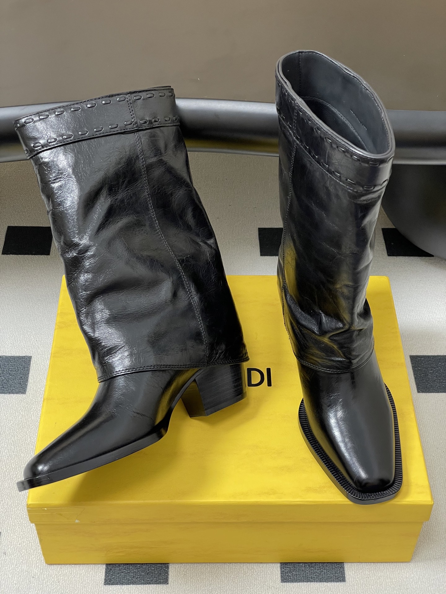 Cheap Fendi Boots For Women in 234467, $155 USD- [IB234467] - Replica Fendi Boots For Women