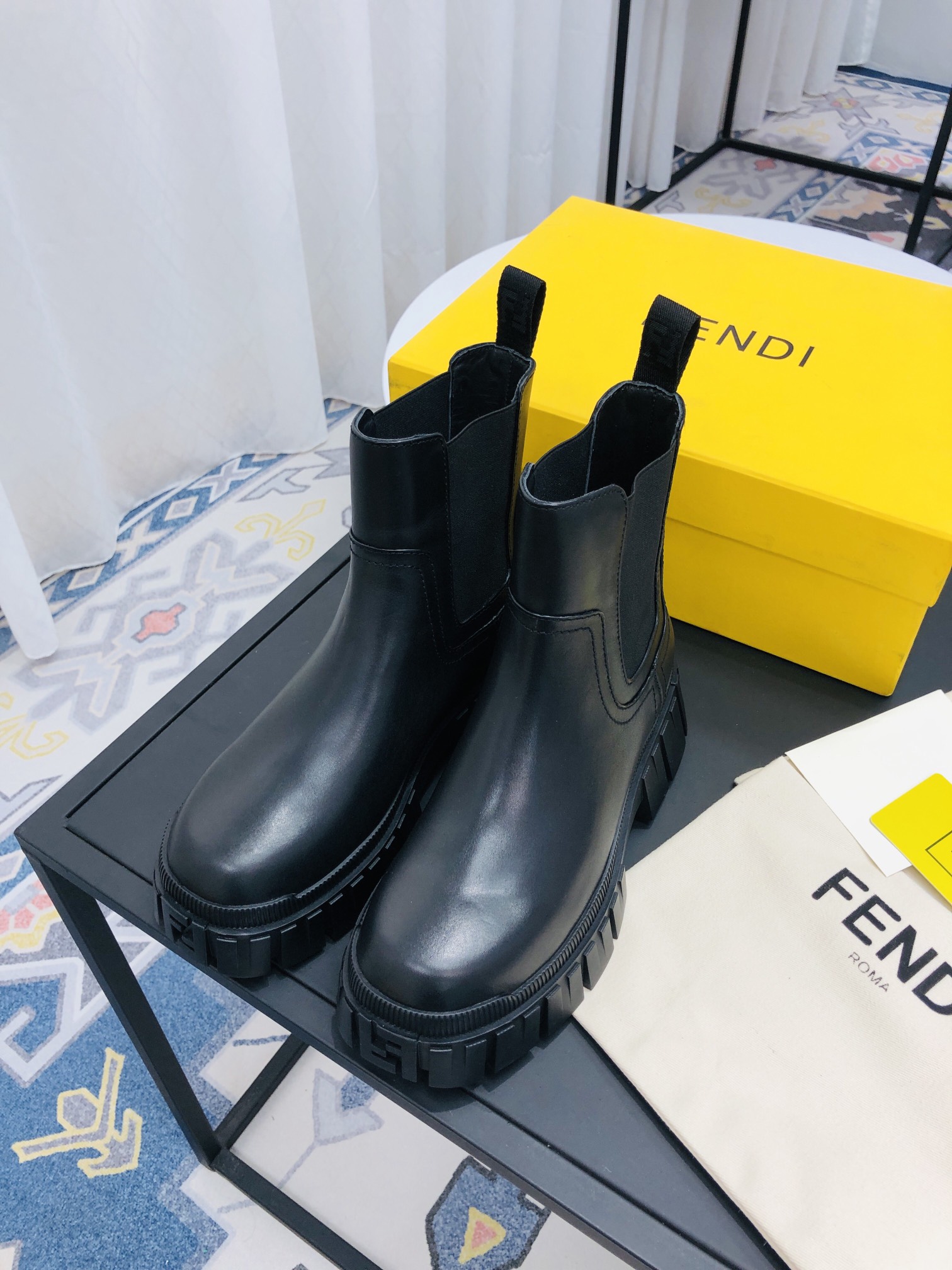 Cheap Fendi Boots For Women in 234479, $120 USD- [IB234479] - Replica Fendi Boots For Women