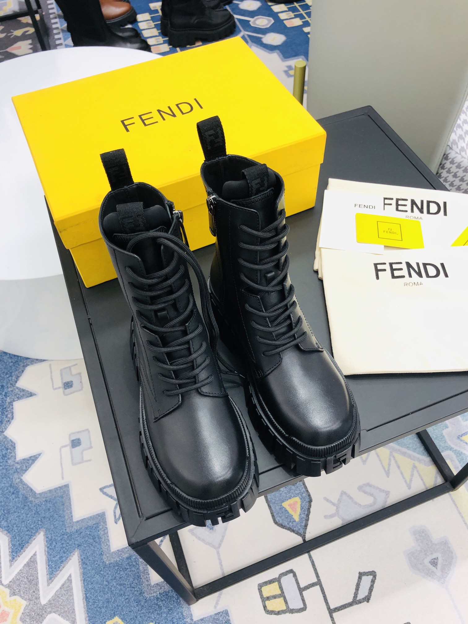 Cheap Fendi Boots For Women in 234480, $120 USD- [IB234480] - Replica Fendi Boots For Women