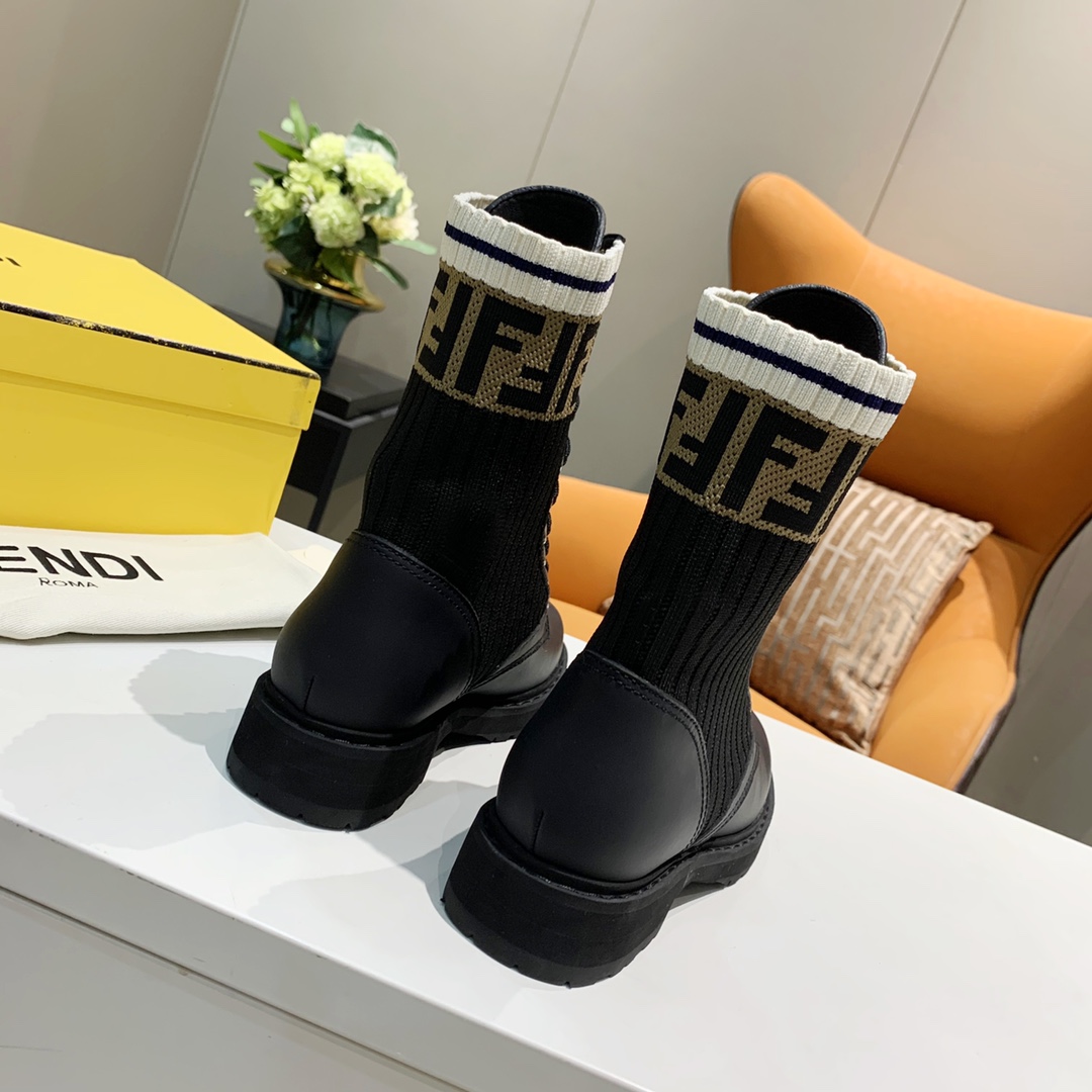 Cheap Fendi Boots For Women in 234488, $105 USD- [IB234488] - Replica Fendi Boots For Women