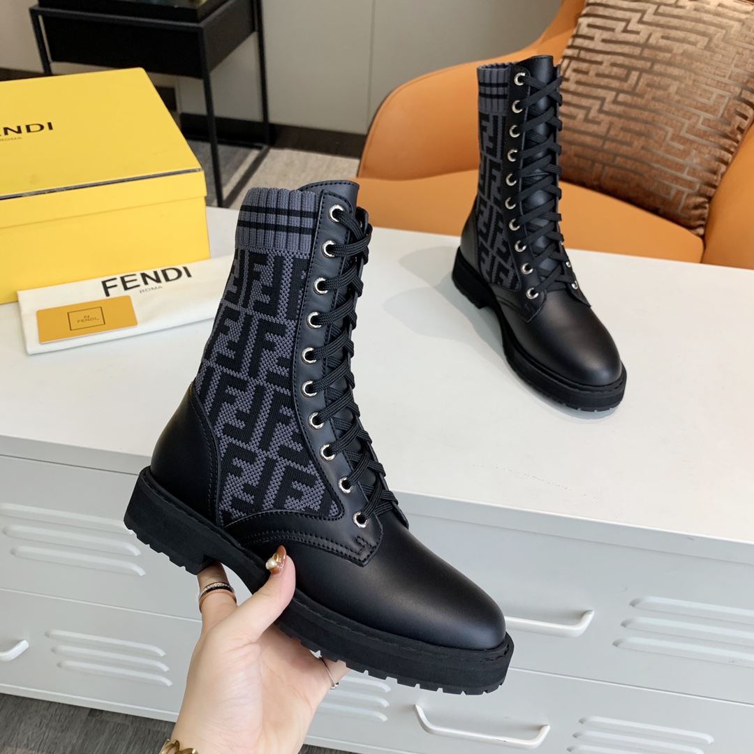 Cheap Fendi Boots For Women in 234489, $105 USD- [IB234489] - Replica Fendi Boots For Women