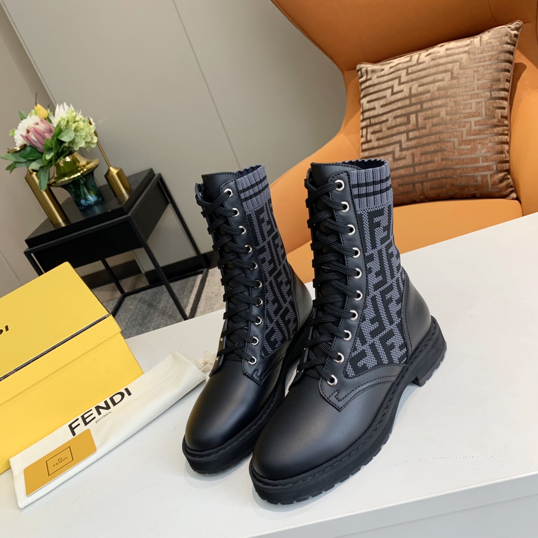 Cheap Fendi Boots For Women in 234489, $105 USD- [IB234489] - Replica Fendi Boots For Women