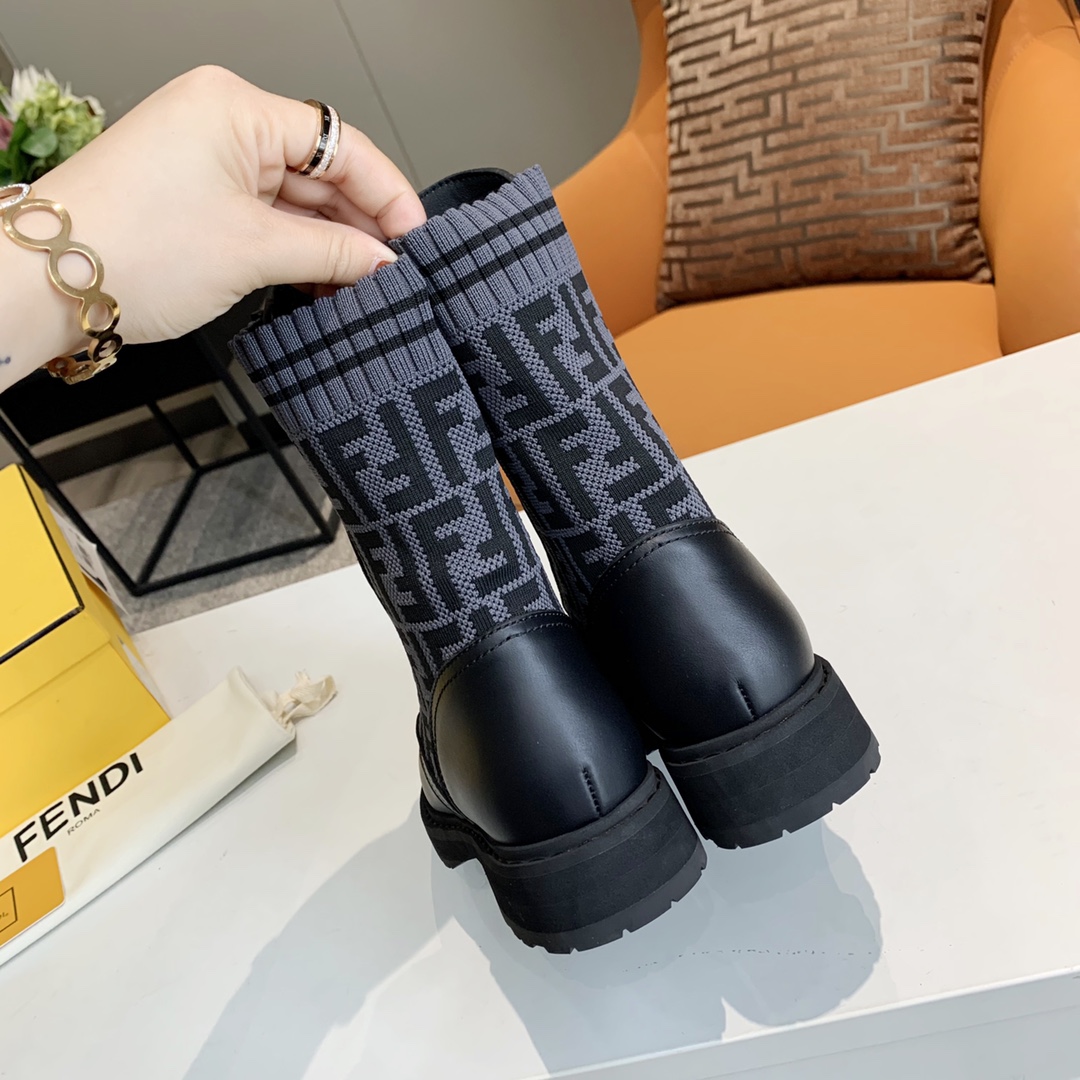 Cheap Fendi Boots For Women in 234489, $105 USD- [IB234489] - Replica Fendi Boots For Women