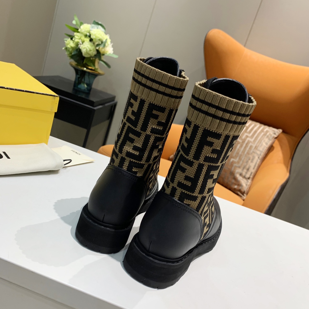Cheap Fendi Boots For Women in 234490, $105 USD- [IB234490] - Replica Fendi Boots For Women