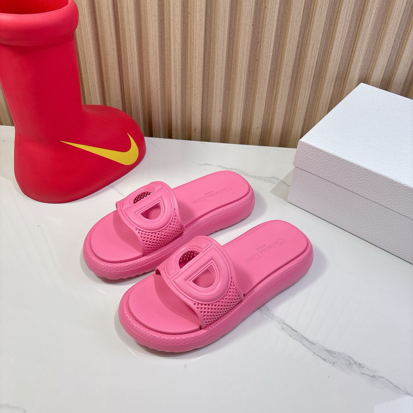 Cheap Dior Slippers For Women in 234529, $50 USD- [IB234529] - Replica Dior Slippers For Women