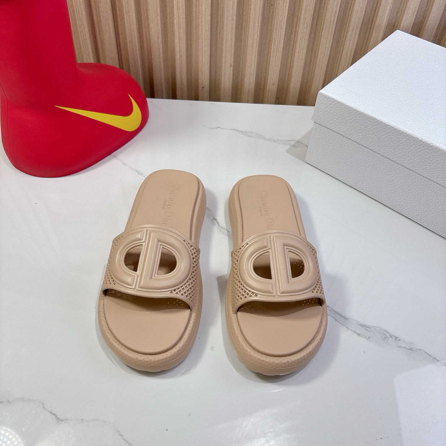 Cheap Dior Slippers For Women in 234530, $50 USD- [IB234530] - Replica Dior Slippers For Women