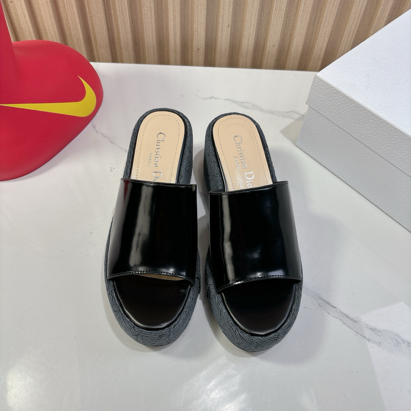 Cheap Dior Slippers For Women in 234535, $60 USD- [IB234535] - Replica Dior Slippers For Women
