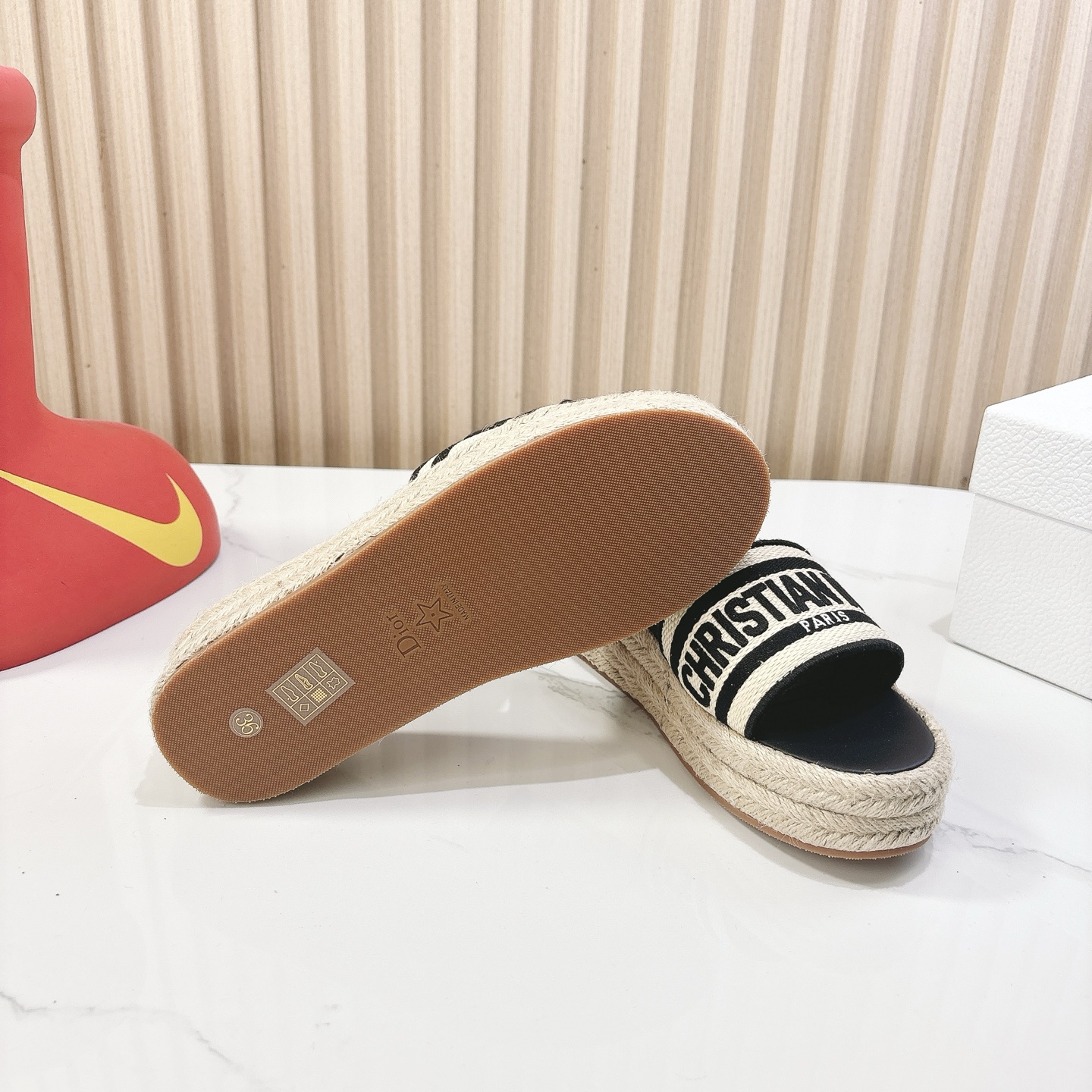 Cheap Dior Slippers For Men in 234542, $55 USD- [IB234542] - Replica Dior Slippers For Men