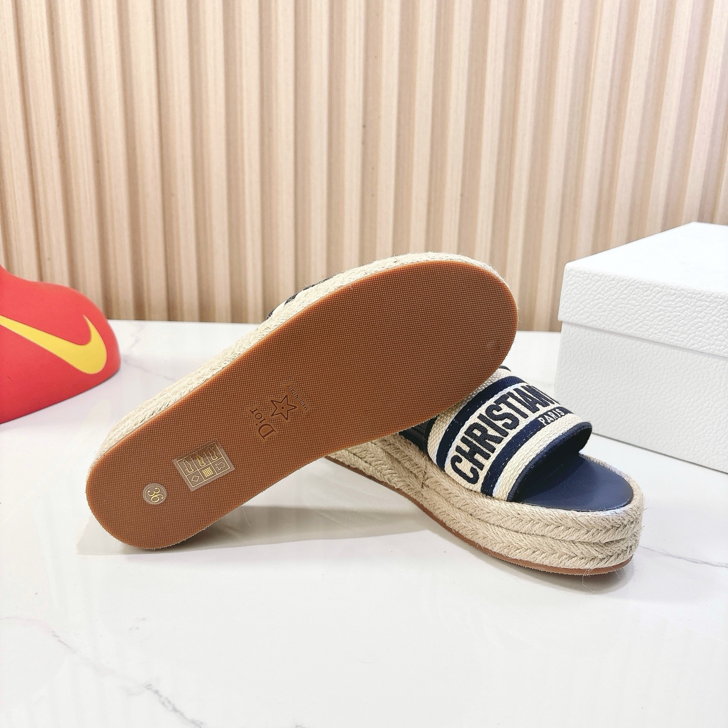 Cheap Dior Slippers For Men in 234544, $55 USD- [IB234544] - Replica Dior Slippers For Men