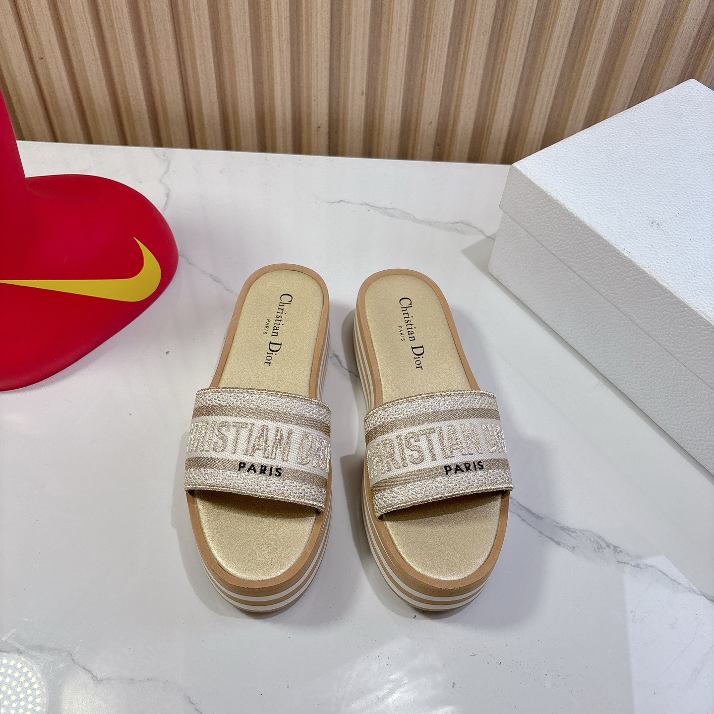 Cheap Dior Slippers For Men in 234547, $55 USD- [IB234547] - Replica Dior Slippers For Men