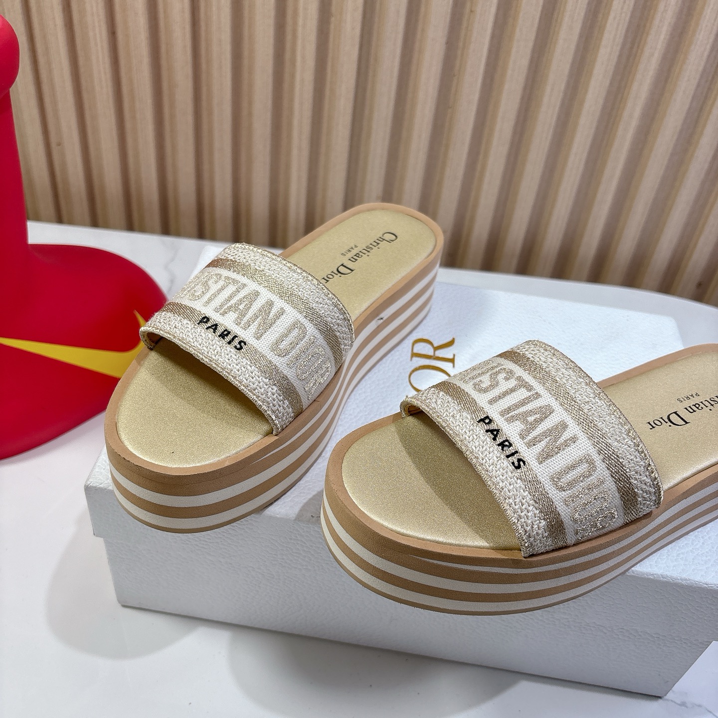 Cheap Dior Slippers For Men in 234547, $55 USD- [IB234547] - Replica Dior Slippers For Men