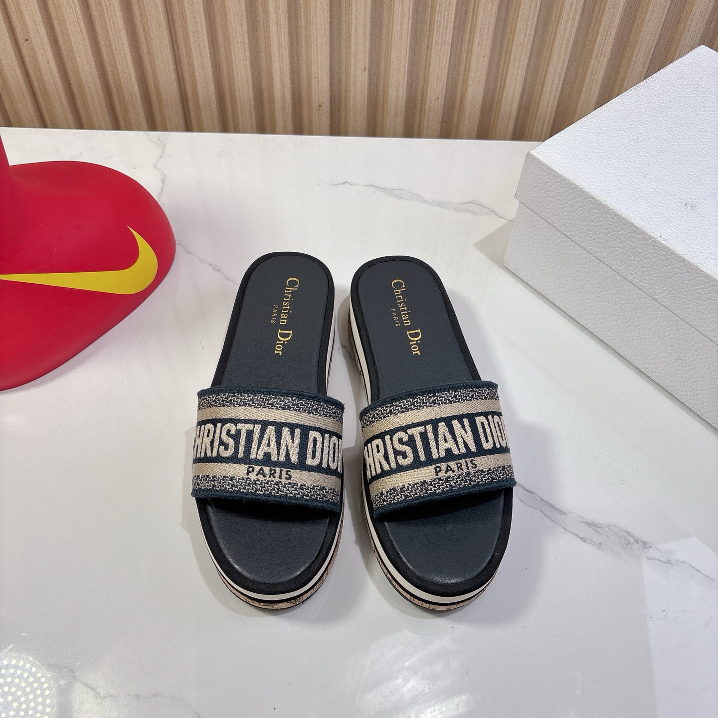 Cheap Dior Slippers For Men in 234549, $55 USD- [IB234549] - Replica Dior Slippers For Men