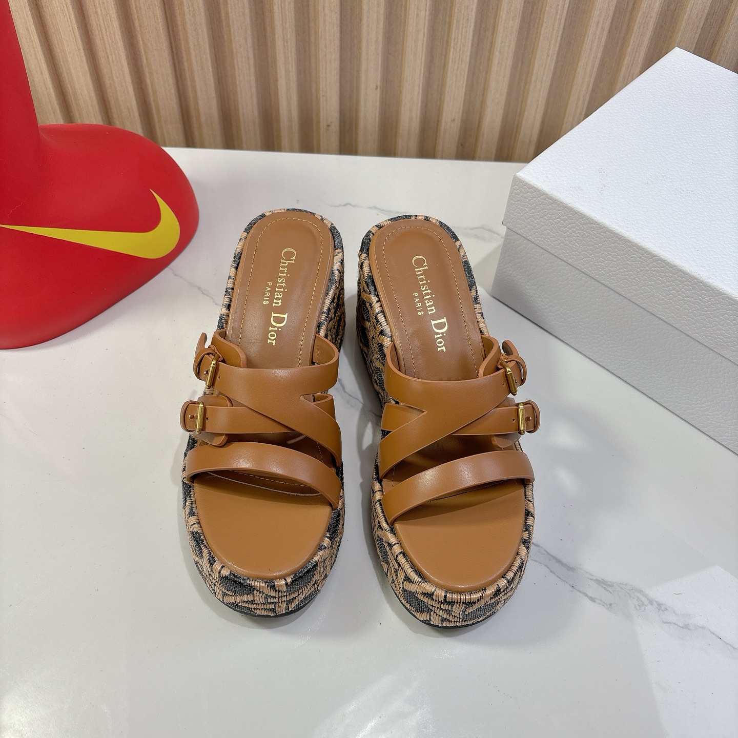 Cheap Dior Slippers For Men in 234554, $60 USD- [IB234554] - Replica Dior Slippers For Men