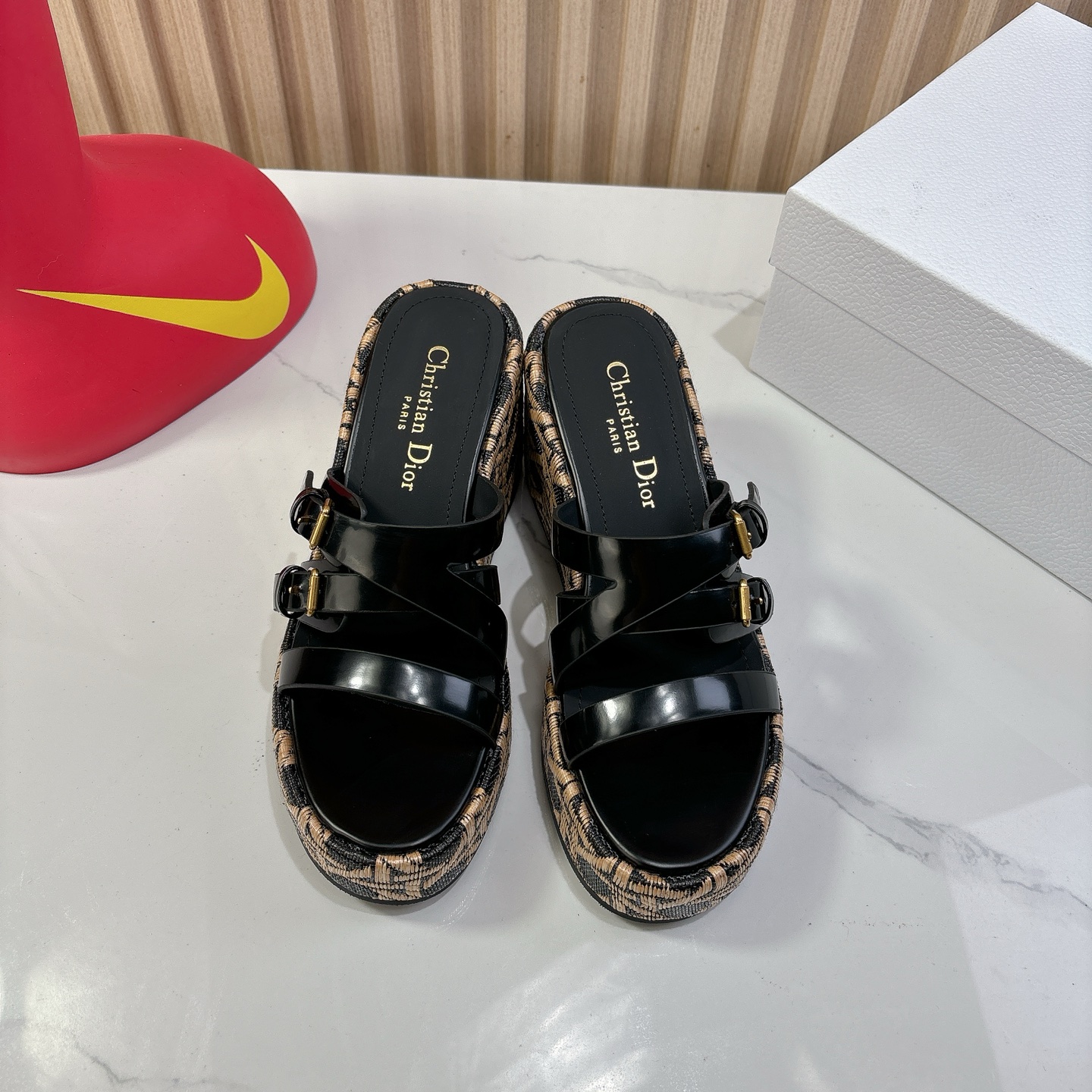 Cheap Dior Slippers For Men in 234555, $60 USD- [IB234555] - Replica Dior Slippers For Men
