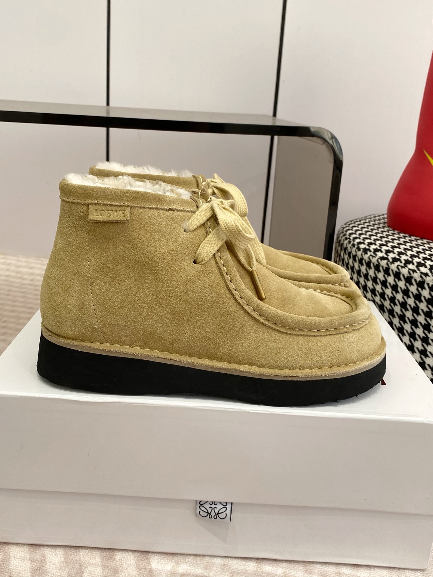 Cheap Loewe Boots in 234565, $105 USD- [IB234565] - Replica Loewe Boots