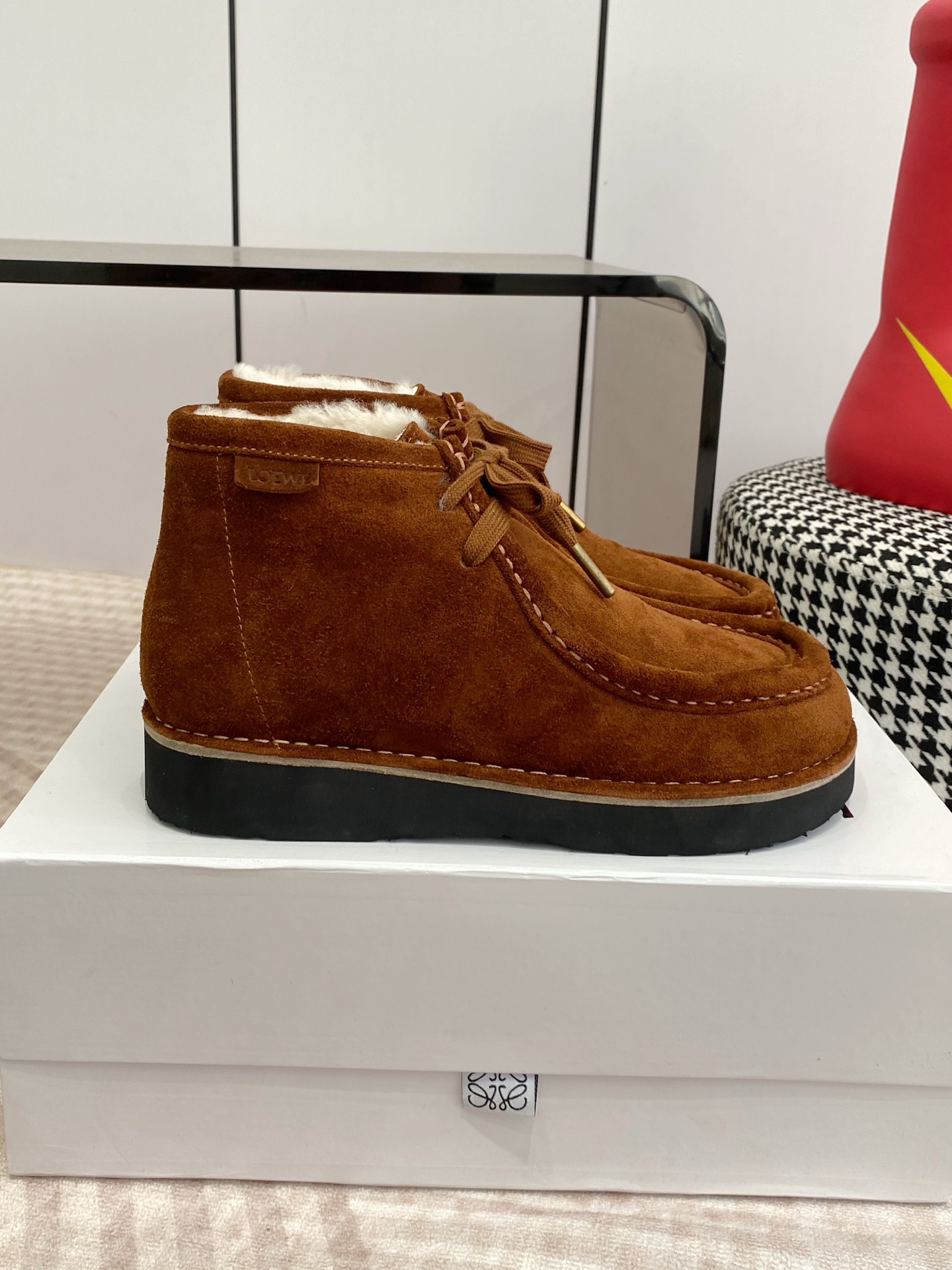 Cheap Loewe Boots in 234568, $105 USD- [IB234568] - Replica Loewe Boots