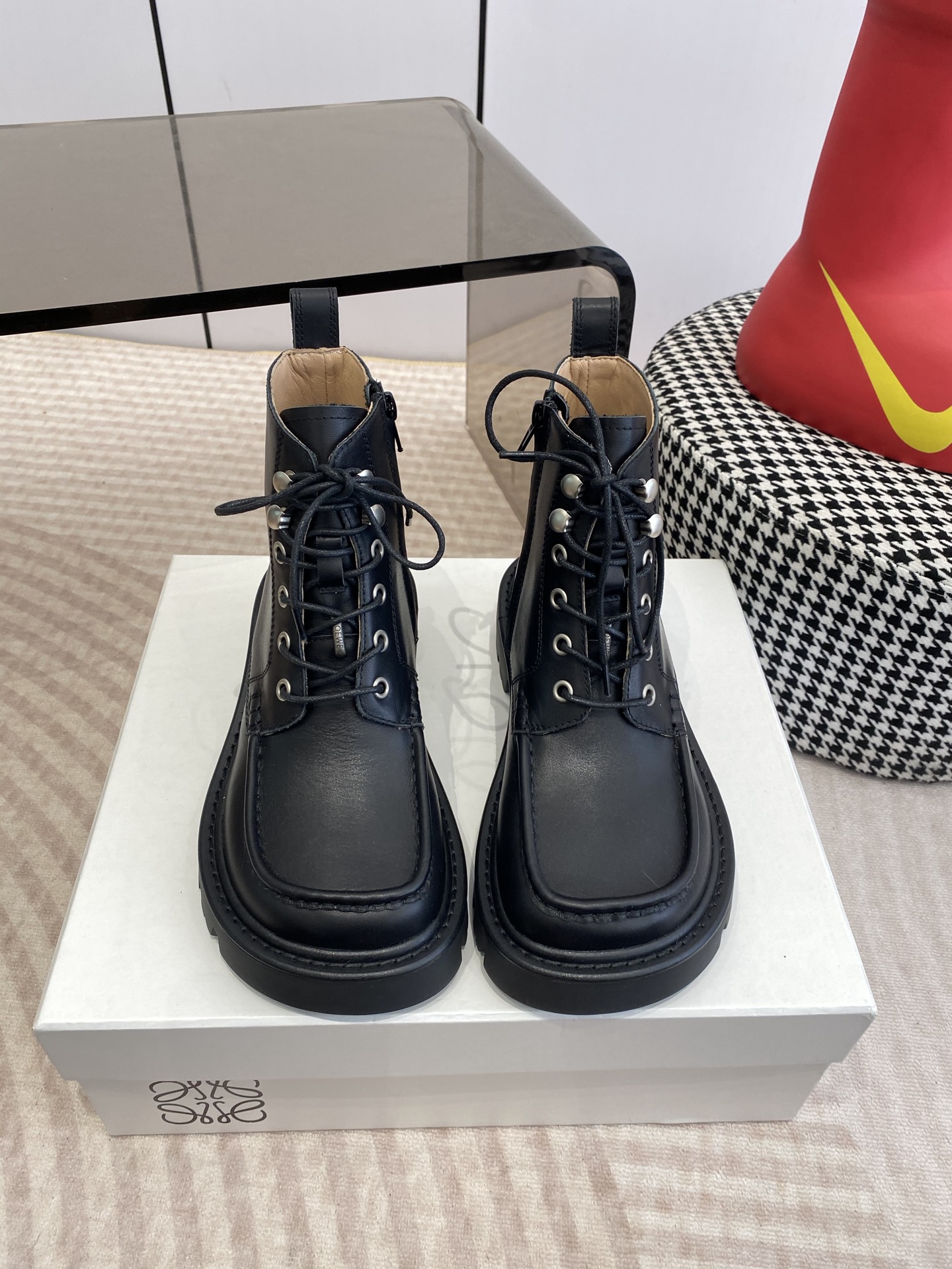 Cheap Loewe Boots in 234576, $120 USD- [IB234576] - Replica Loewe Boots