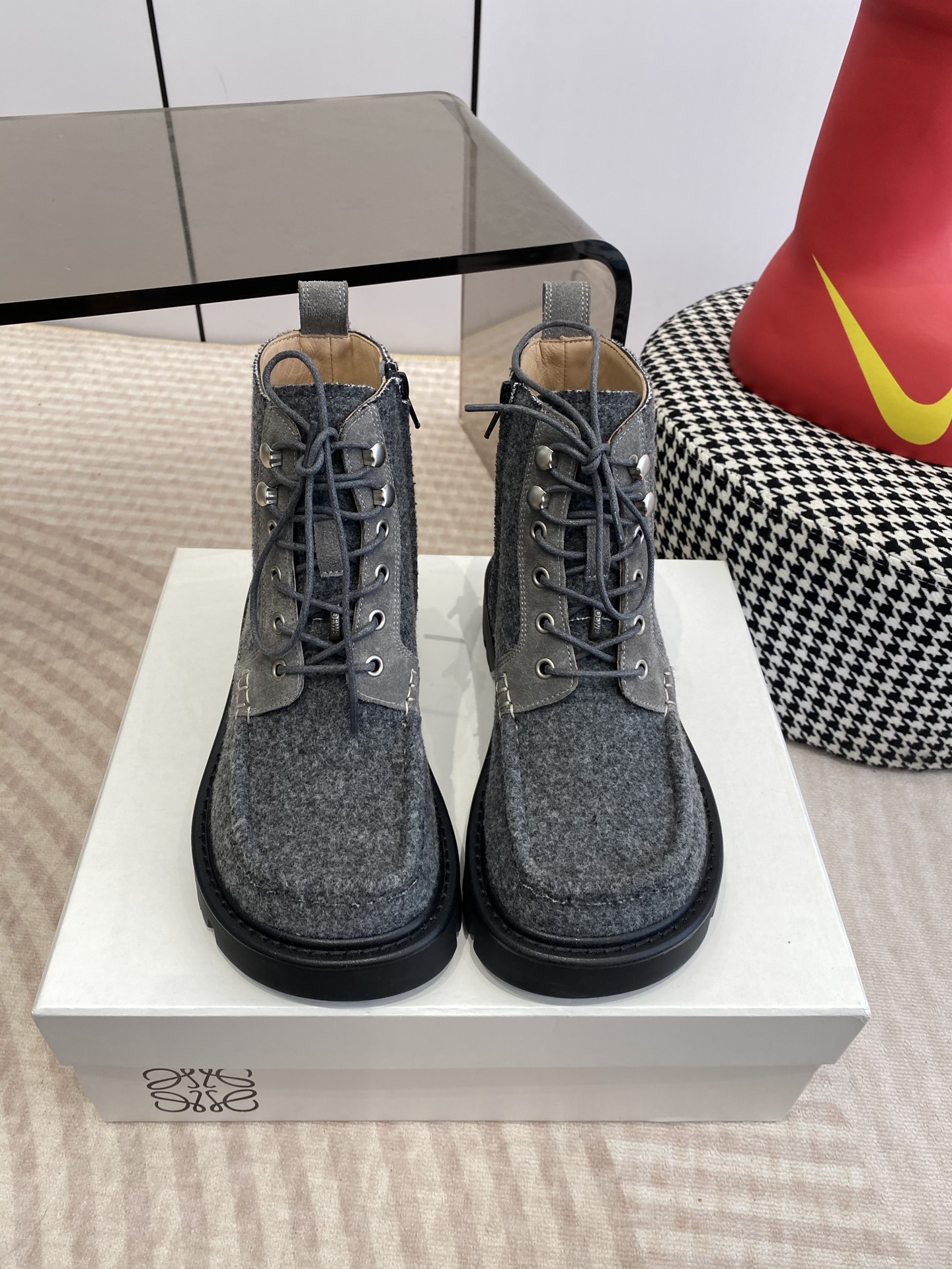 Cheap Loewe Boots in 234577, $120 USD- [IB234577] - Replica Loewe Boots