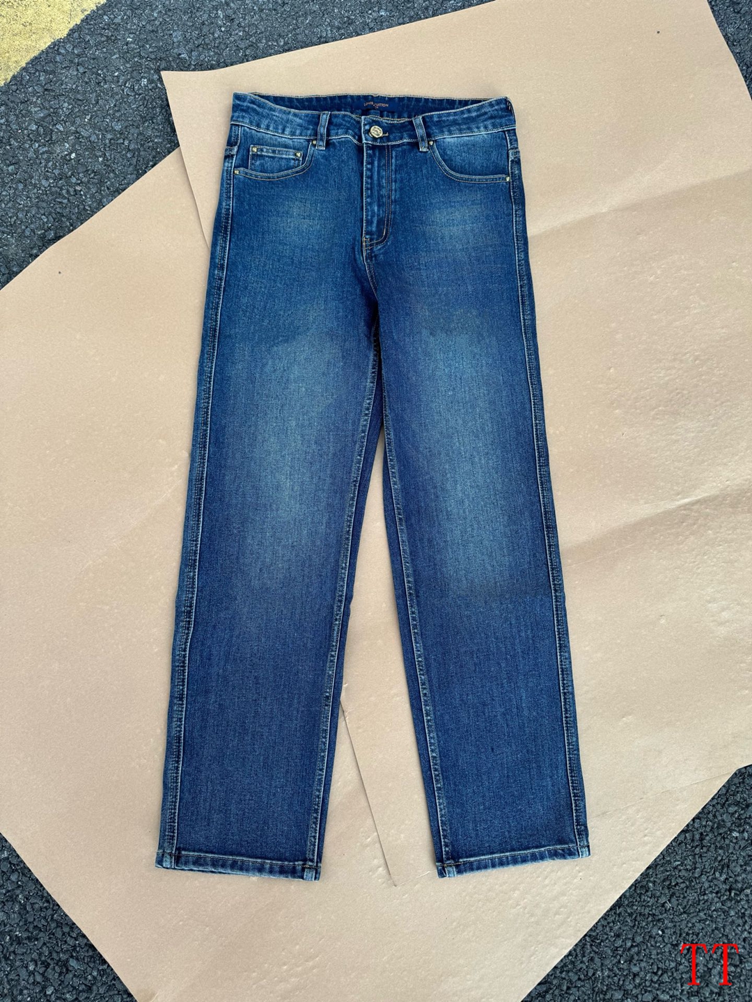 Cheap Louis Vuitton Jeans for Men in 234715, $65 USD- [IB234715] - Replica Louis Vuitton Jeans for Men