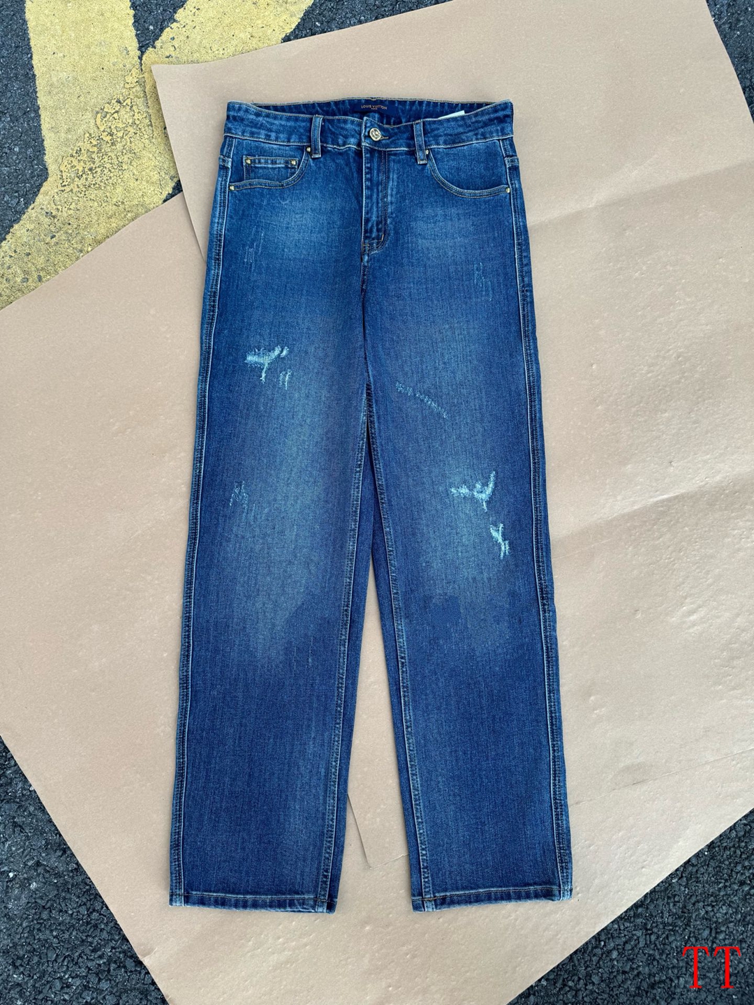 Cheap Louis Vuitton Jeans for Men in 234716, $65 USD- [IB234716] - Replica Louis Vuitton Jeans for Men