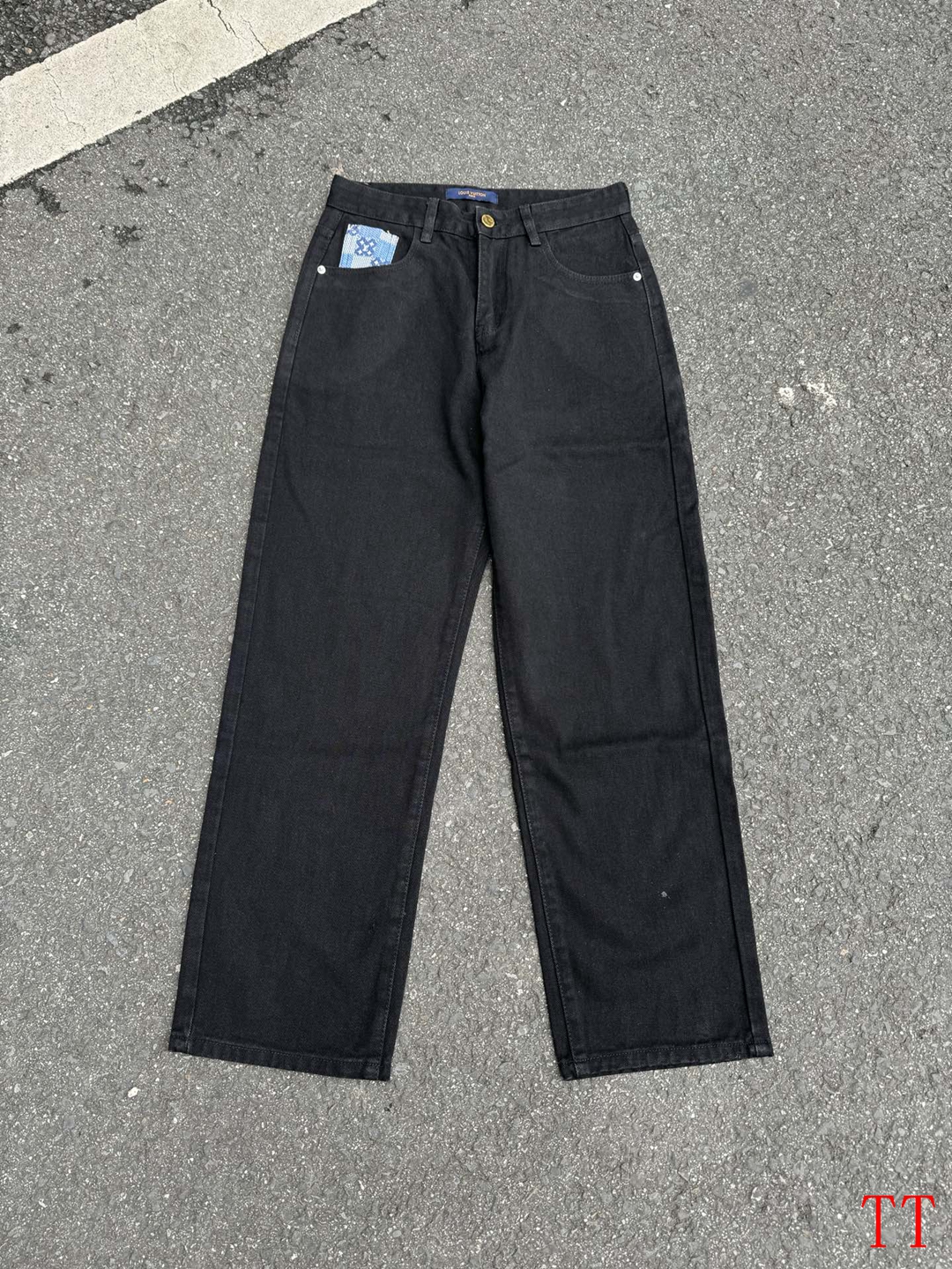 Cheap Louis Vuitton Jeans for Men in 234718, $65 USD- [IB234718] - Replica Louis Vuitton Jeans for Men