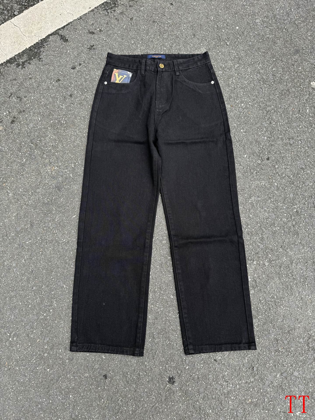 Cheap Louis Vuitton Jeans for Men in 234720, $65 USD- [IB234720] - Replica Louis Vuitton Jeans for Men