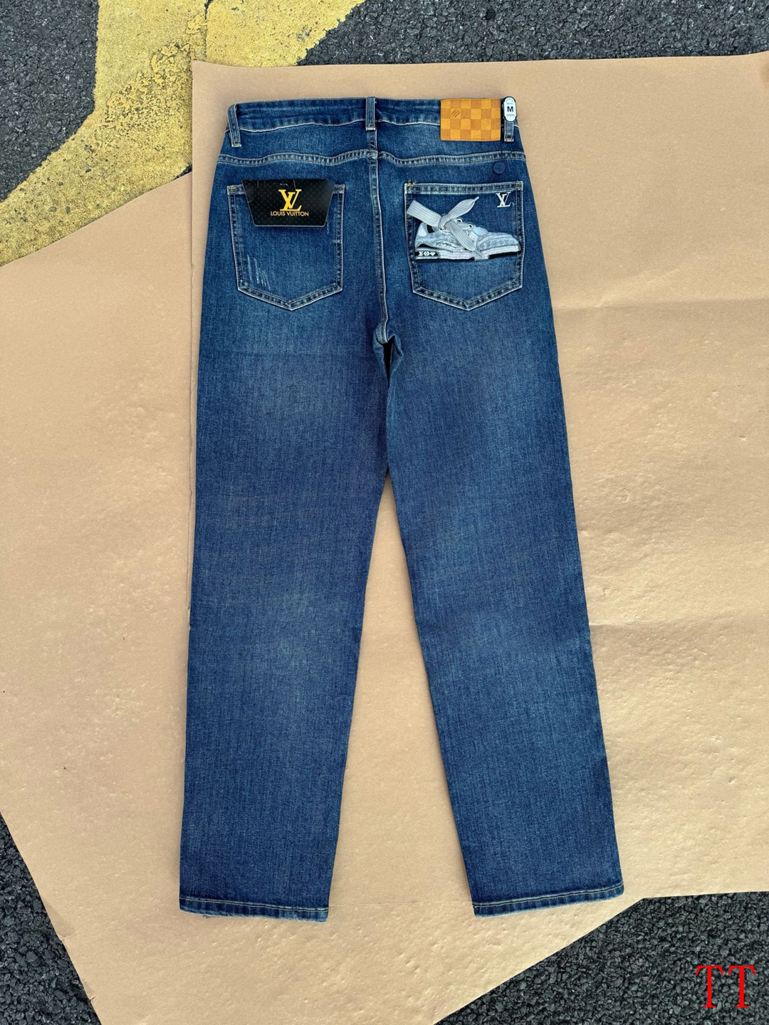 Cheap Louis Vuitton Jeans for Men in 234722, $65 USD- [IB234722] - Replica Louis Vuitton Jeans for Men