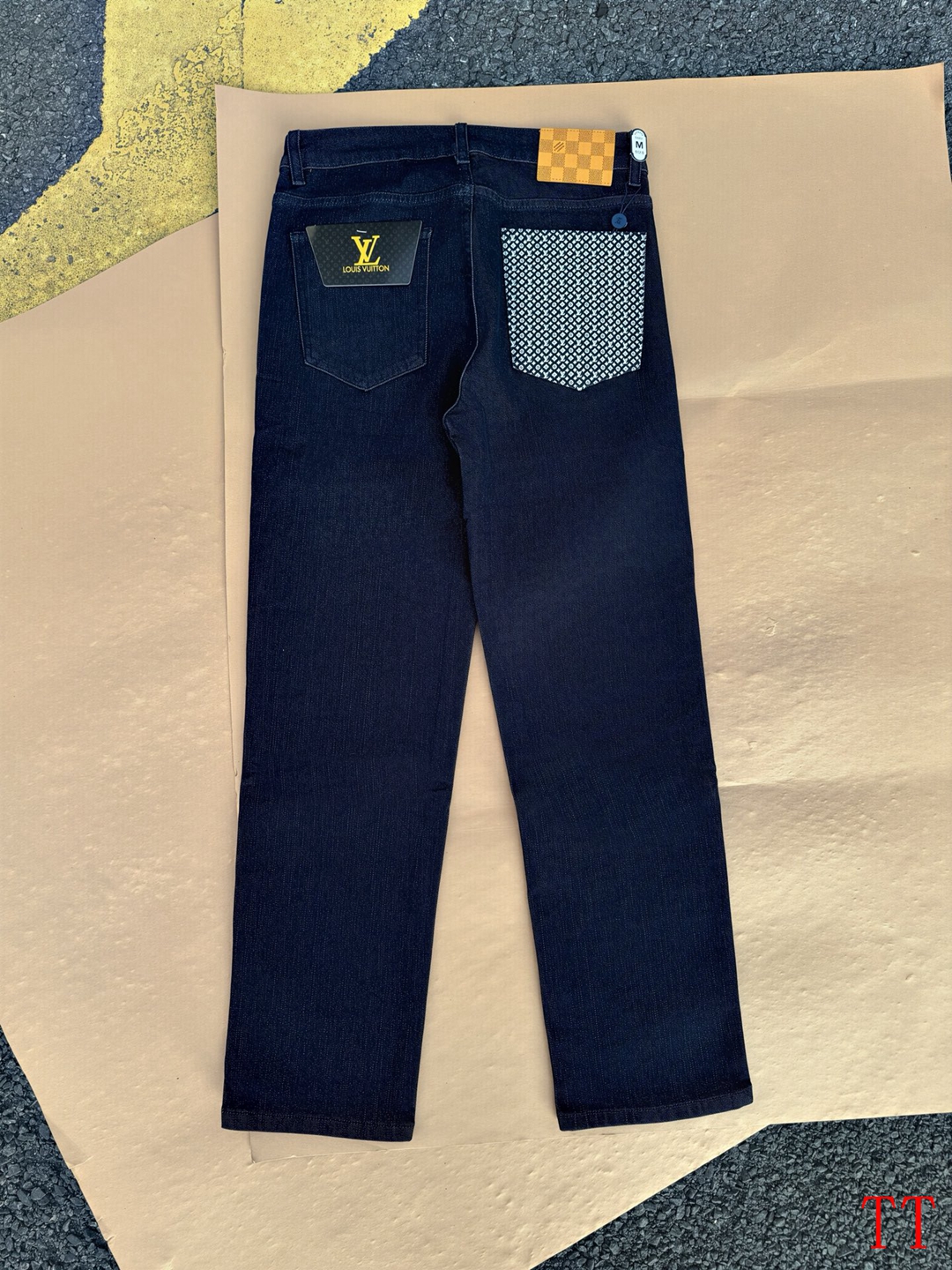 Cheap Louis Vuitton Jeans for Men in 234724, $65 USD- [IB234724] - Replica Louis Vuitton Jeans for Men