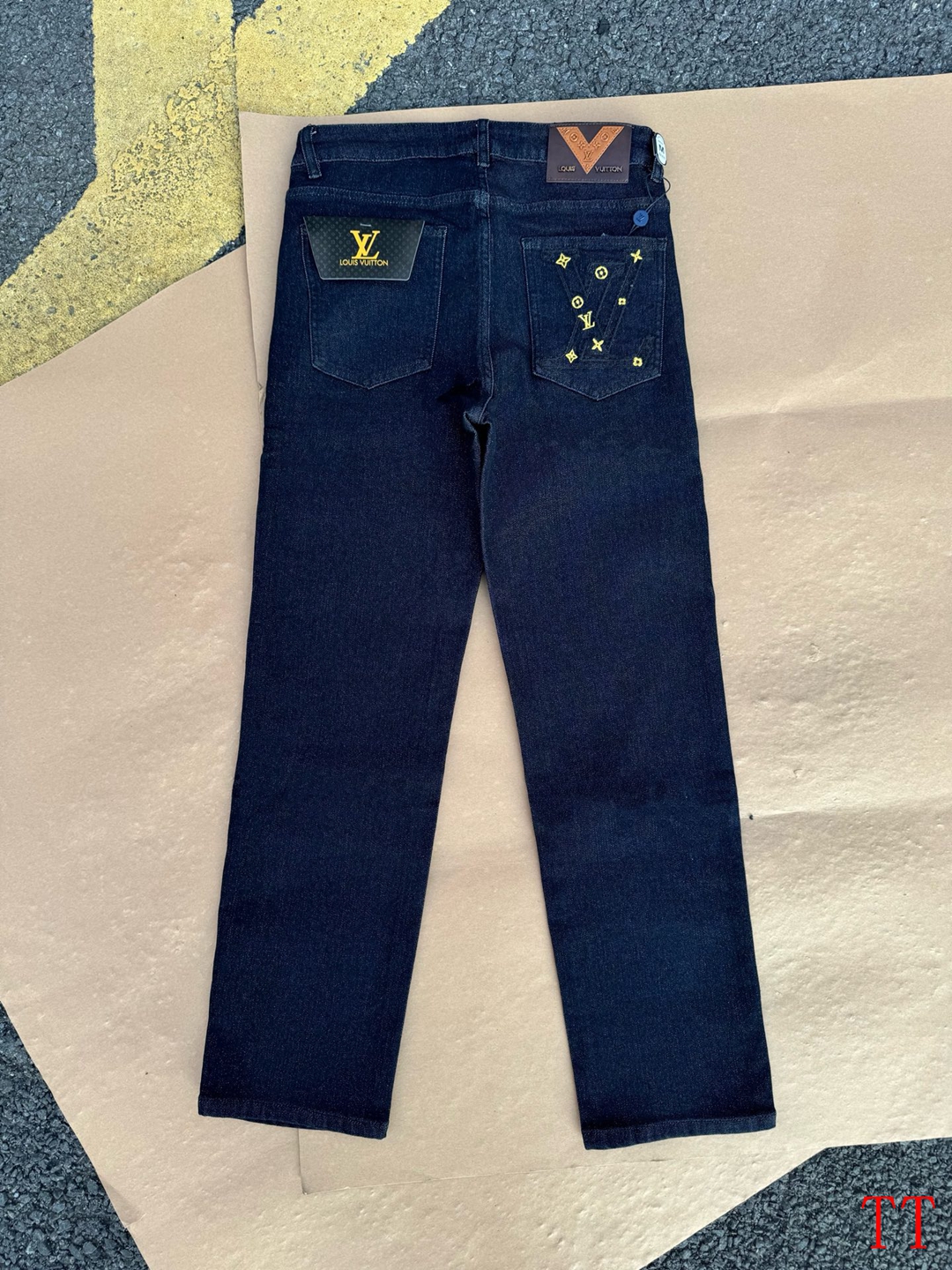 Cheap Louis Vuitton Jeans for Men in 234725, $65 USD- [IB234725] - Replica Louis Vuitton Jeans for Men