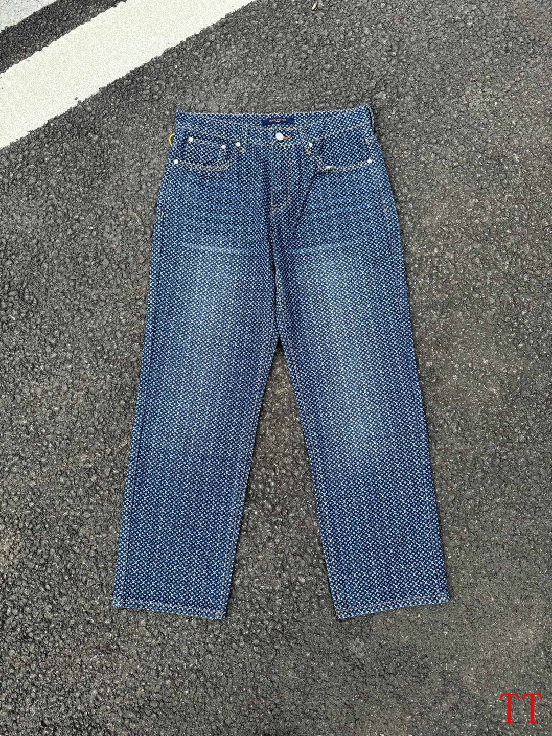Cheap Louis Vuitton Jeans for Men in 234727, $65 USD- [IB234727] - Replica Louis Vuitton Jeans for Men