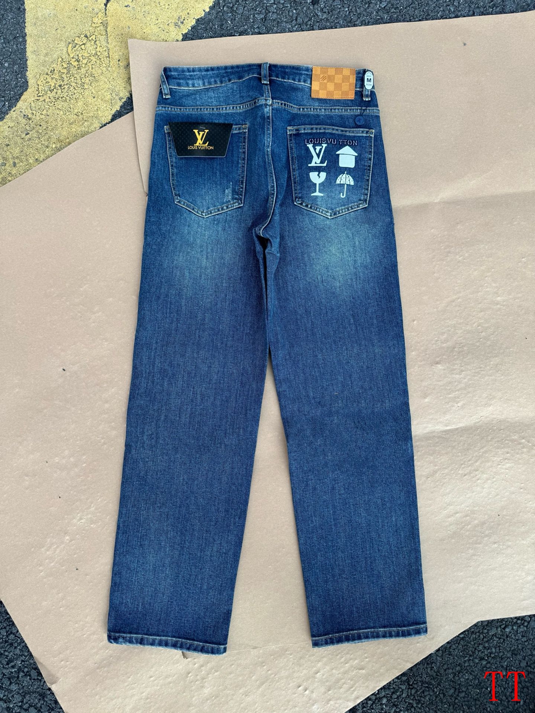 Cheap Louis Vuitton Jeans for Men in 234733, $65 USD- [IB234733] - Replica Louis Vuitton Jeans for Men