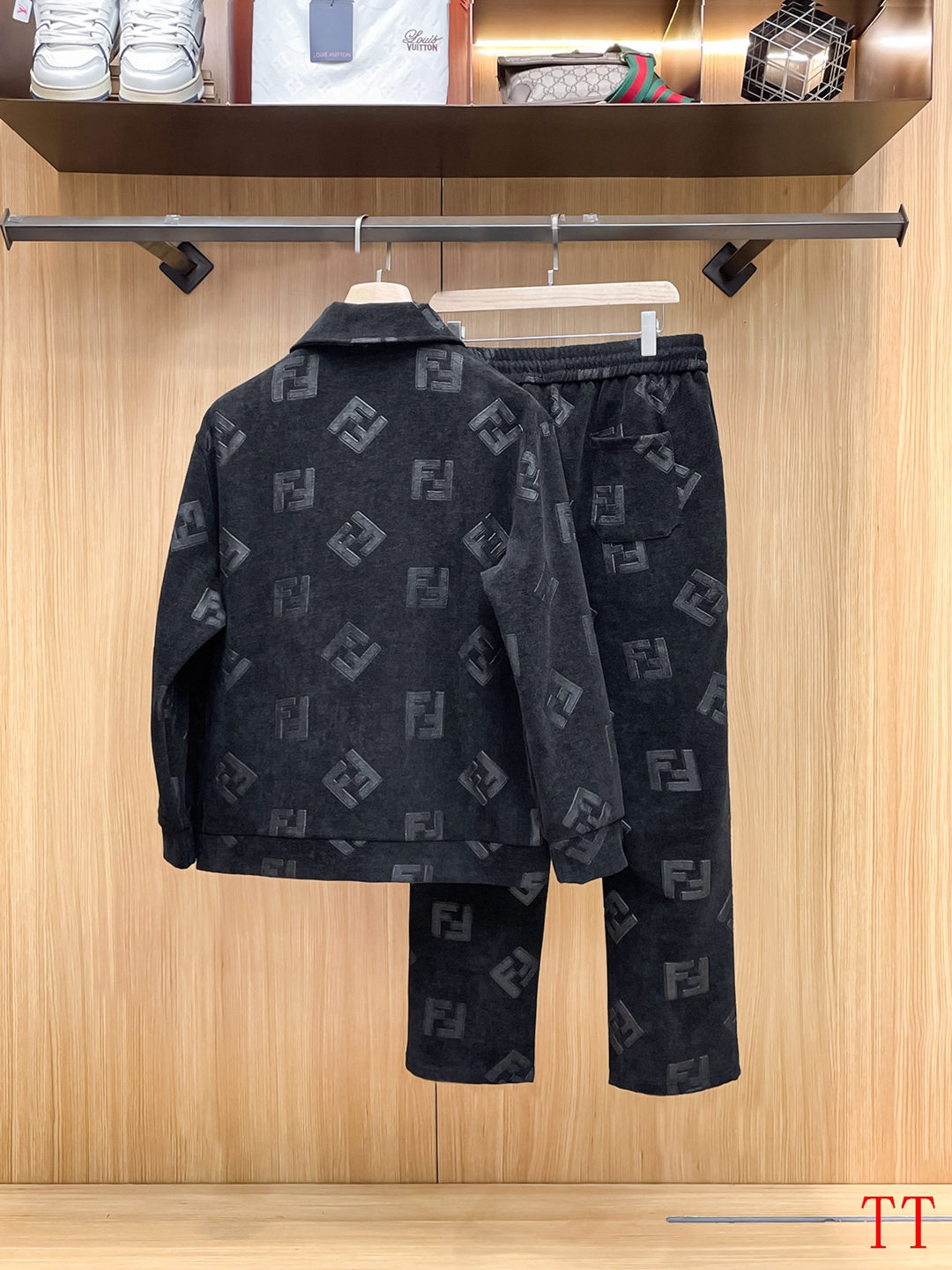 Cheap Fendi Tracksuits for Men in 234743, $105 USD- [IB234743] - Replica Fendi Tracksuits for Men