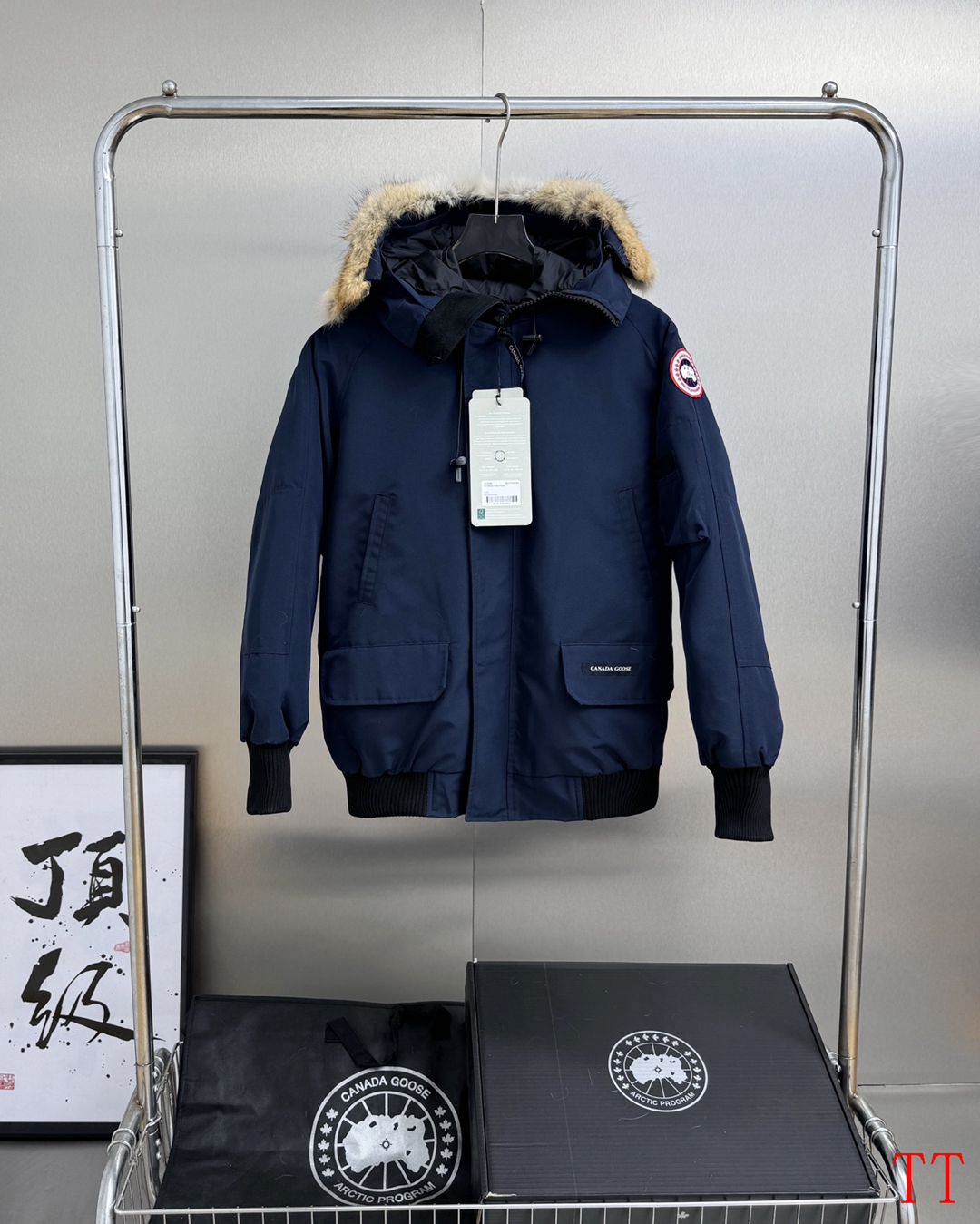 Cheap Canada Goose Down Jackets for Men in 234748, $150 USD- [IB234748] - Replica Canada Goose Down Jackets for Men