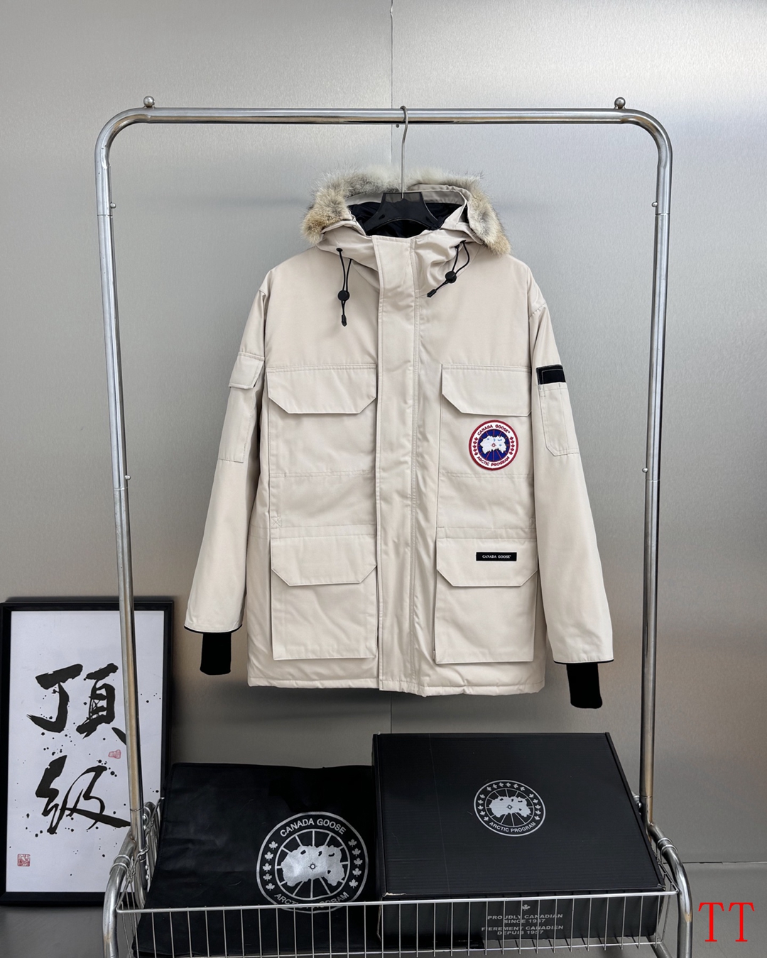 Cheap Canada Goose Down Jackets for Men in 234751, $150 USD- [IB234751] - Replica Canada Goose Down Jackets for Men