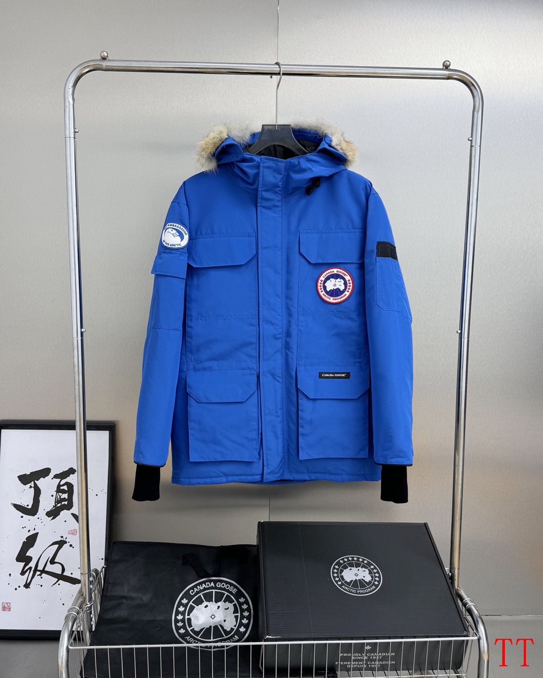 Cheap Canada Goose Down Jackets for Men in 234755, $150 USD- [IB234755] - Replica Canada Goose Down Jackets for Men
