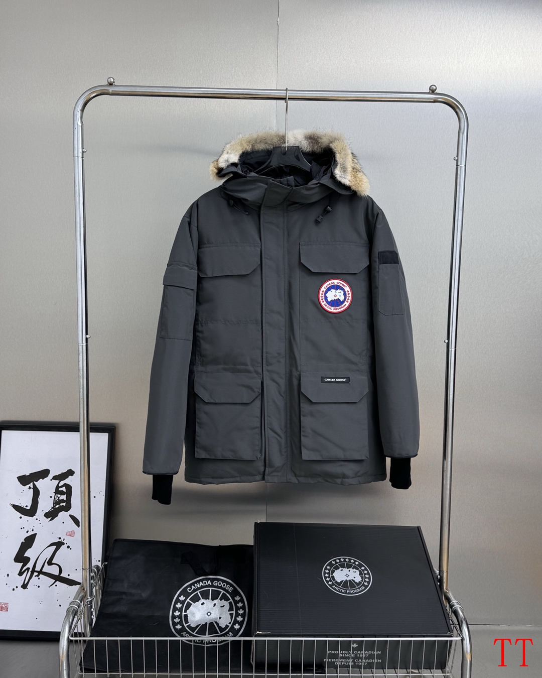Cheap Canada Goose Down Jackets for Men in 234756, $150 USD- [IB234756] - Replica Canada Goose Down Jackets for Men