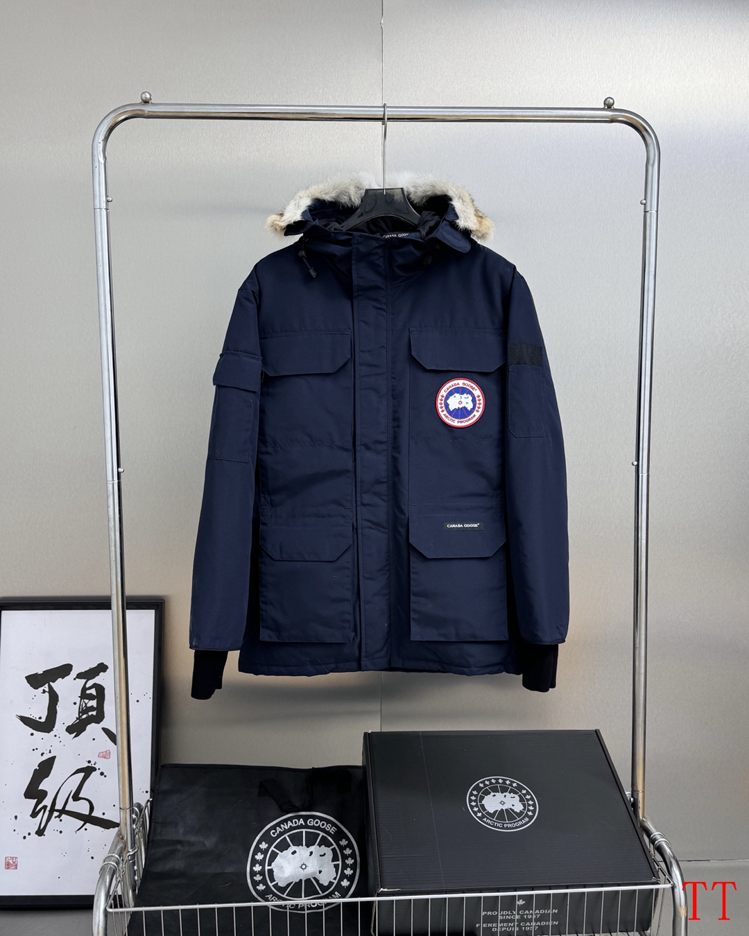 Cheap Canada Goose Down Jackets for Men in 234757, $150 USD- [IB234757] - Replica Canada Goose Down Jackets for Men
