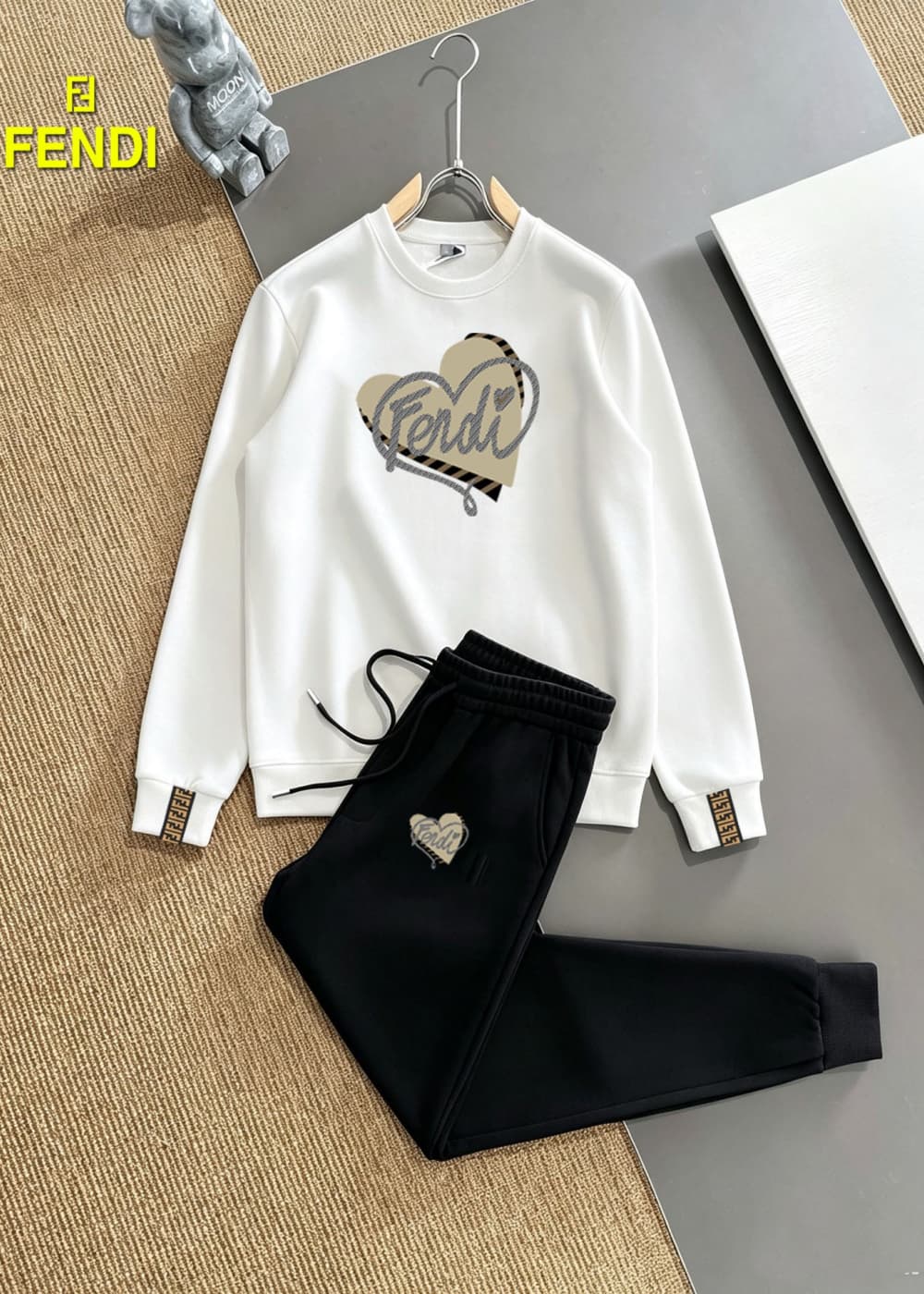 Cheap Fendi Tracksuits for Men in 234942, $60 USD- [IB234942] - Replica Fendi Tracksuits for Men
