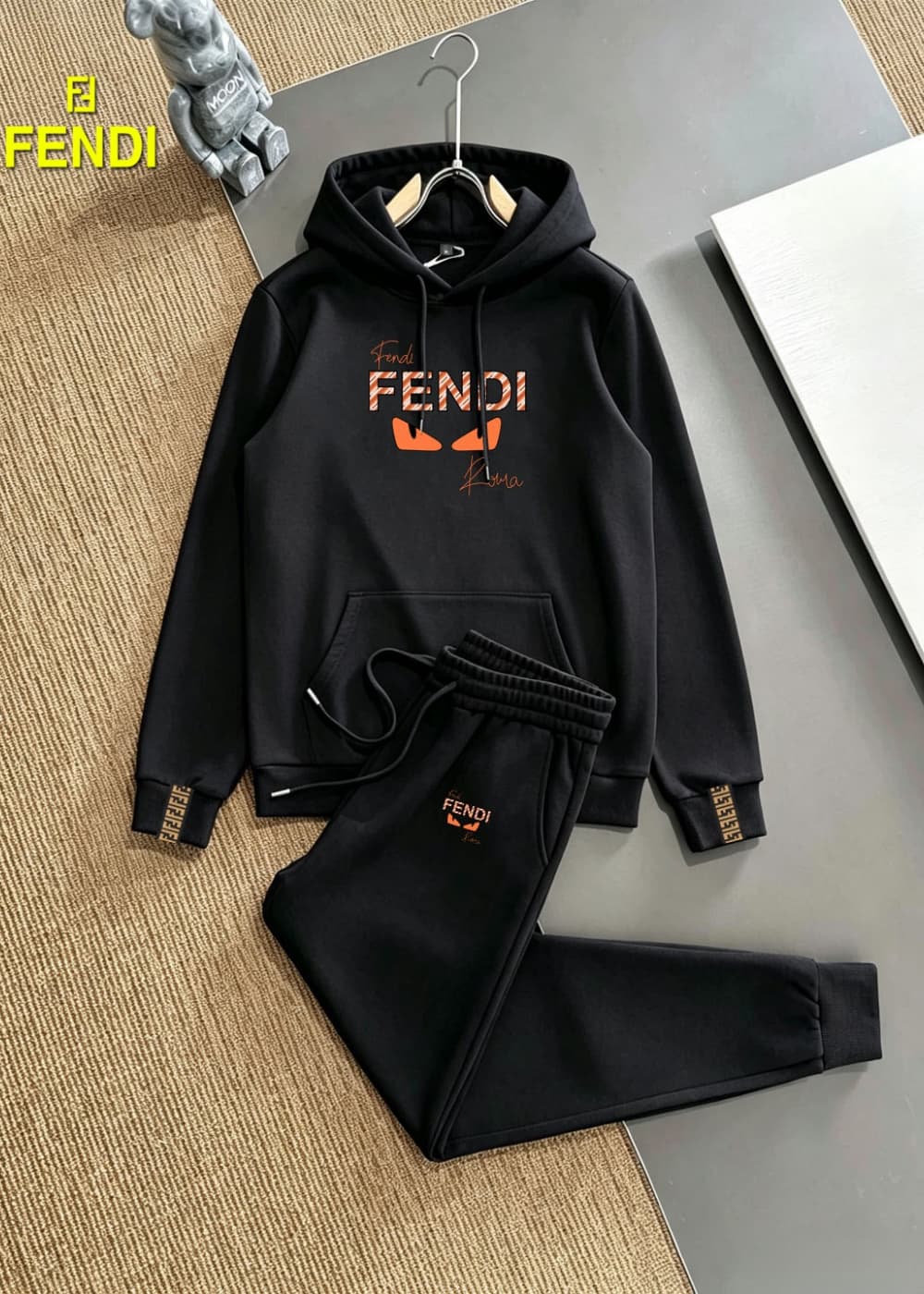 Cheap Fendi Tracksuits for Men in 234945, $60 USD- [IB234945] - Replica Fendi Tracksuits for Men